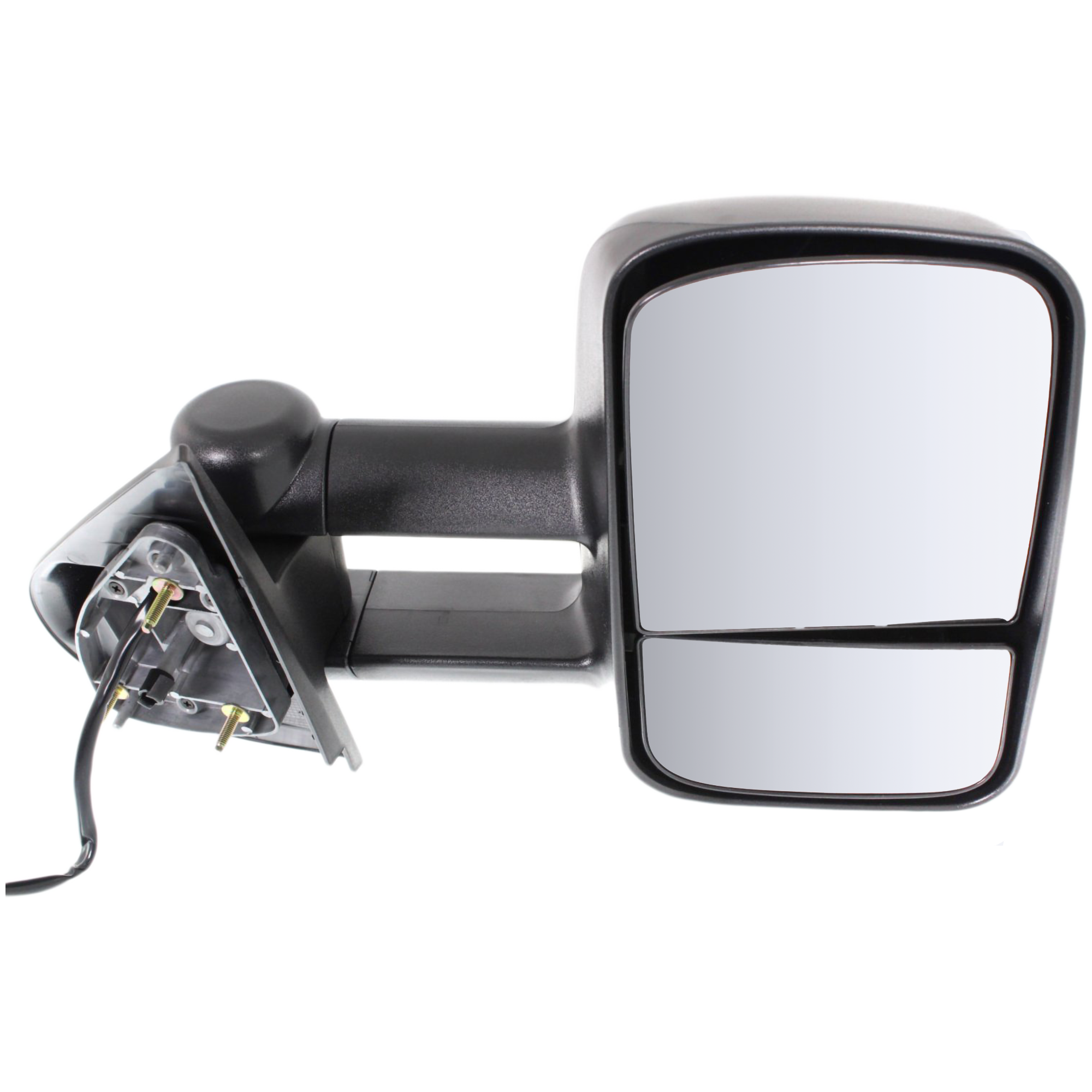 AM SILVERADO 07-14 SUBURBAN 07-14 TOWING MIRROR RH Power Manual Folding Heated Textured No Signal Light Memory and Puddle Light SKU CV41ER Partslink GM1322113 OEM 20862098-25838267-20862099