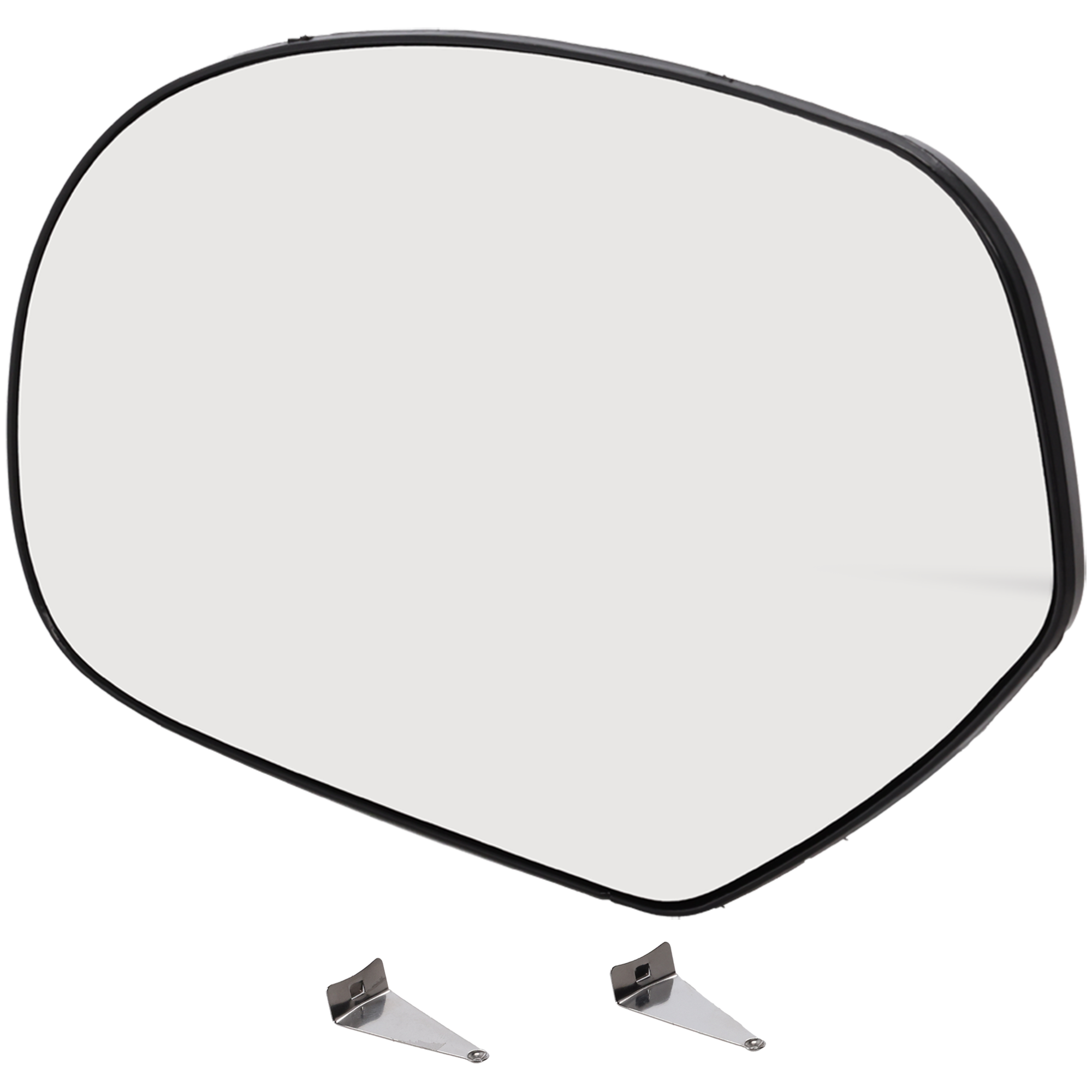 AM SILVERADO SIERRA 1500-07-13-2500-3500-07-14 MIRROR GLASS LH Non Heated Non Towing No Signal and Blind Spot Detection w Backing Plate Excludes 2007 Classic SKU CV41GL Partslink GM1324136 OEM 15951106
