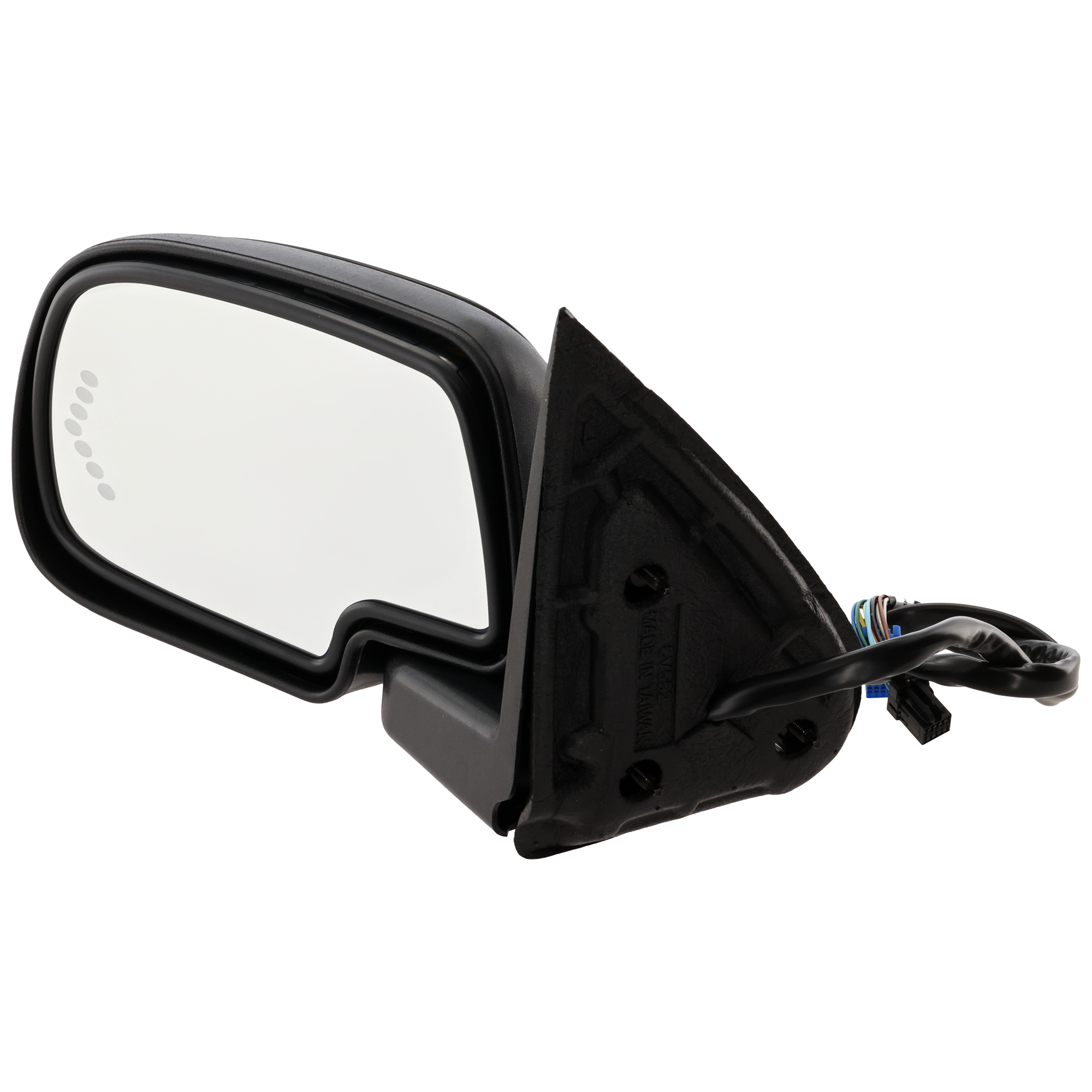 AM SILVERADO SIERRA 03-06 MIRROR LH Power Power Folding Heated Paintable w Memory Puddle Light and Signal Light w Auto Dimming Includes 2007 Classic SKU CV45EL S Partslink GM1320373 OEM 88980721