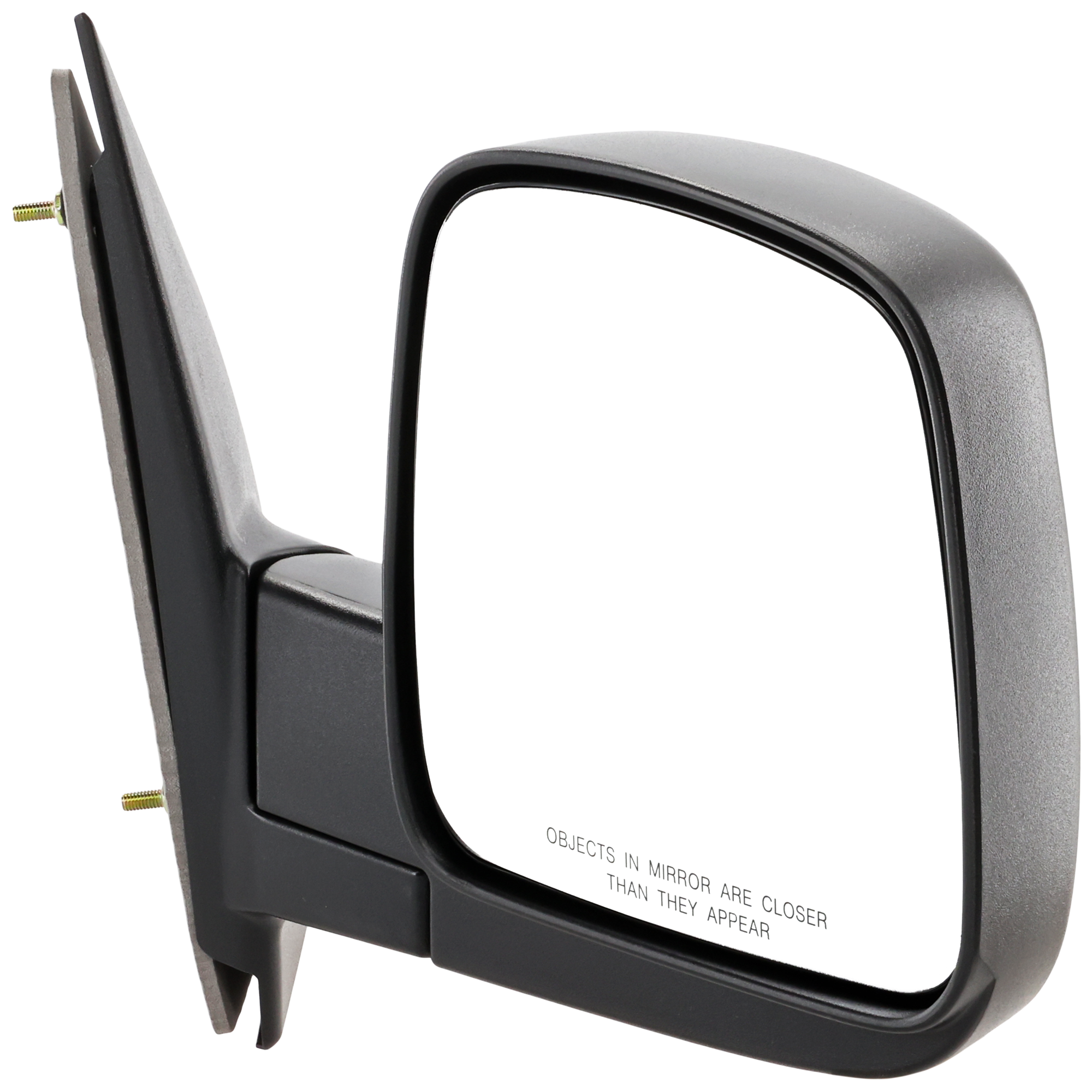 AM EXPRESS SAVANA VAN 03-07 MIRROR RH Non Towing Manual Adjust Manual Folding Non Heated Textured Standard Type No Signal Light SKU CV53R Partslink GM1321284 OEM 15937996