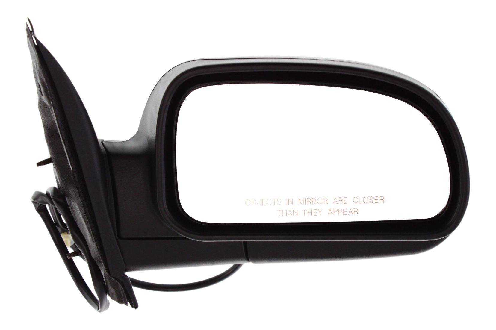 AM TRAILBLAZER 06-09 MIRROR RH Power Manual Folding Heated Paintable No Signal Light SS Model SKU CV84ER Partslink GM1321331 OEM 19120879