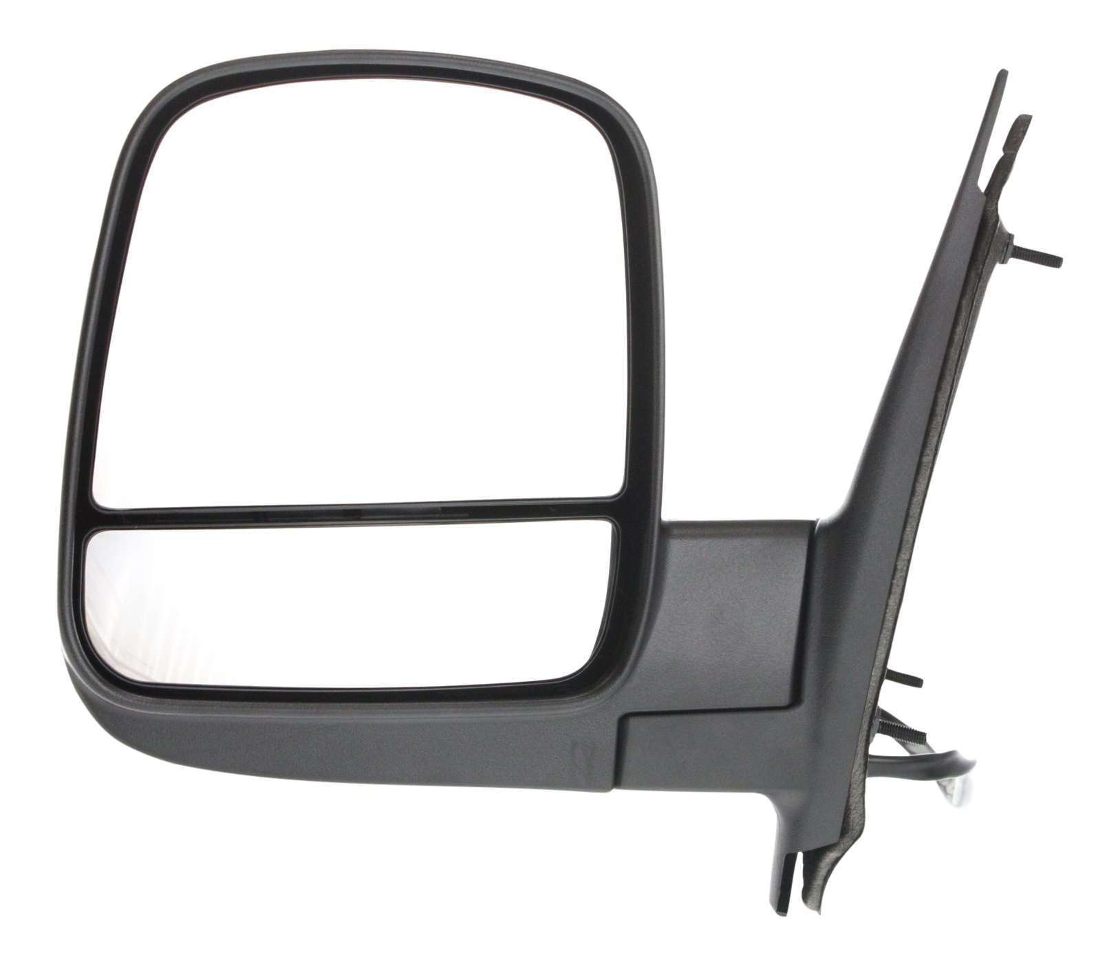AM EXPRESS SAVANA VAN 08-23 MIRROR LH Non Towing Power Manual Folding Heated Textured Standard Type No Signal Light SKU CV86EL Partslink GM1320396 OEM 15227418