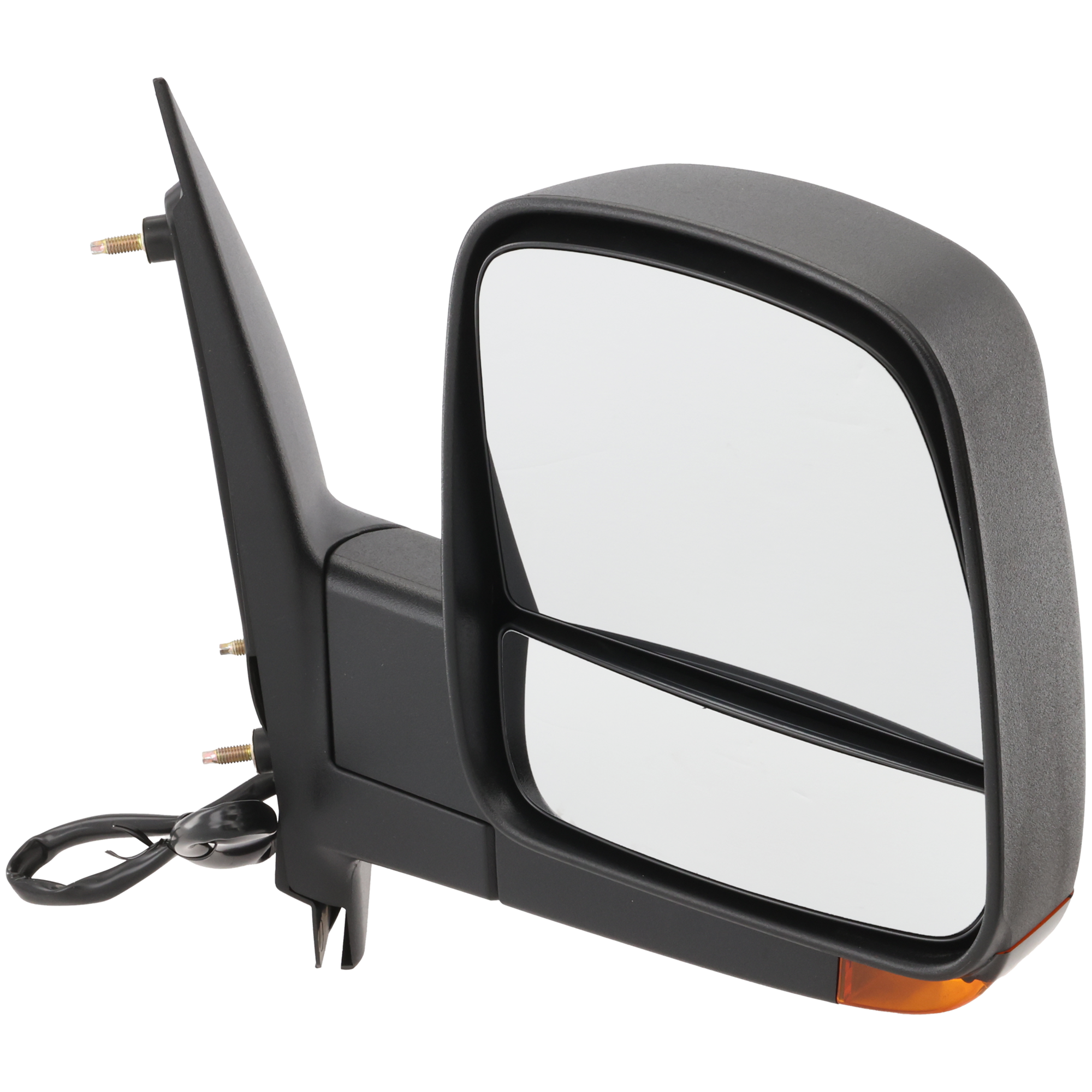 AM EXPRESS SAVANA VAN 08-23 MIRROR RH Non Towing Power Manual Folding Heated Textured Standard Type w Signal Light SKU CV87ER S Partslink GM1321397 OEM 84994861