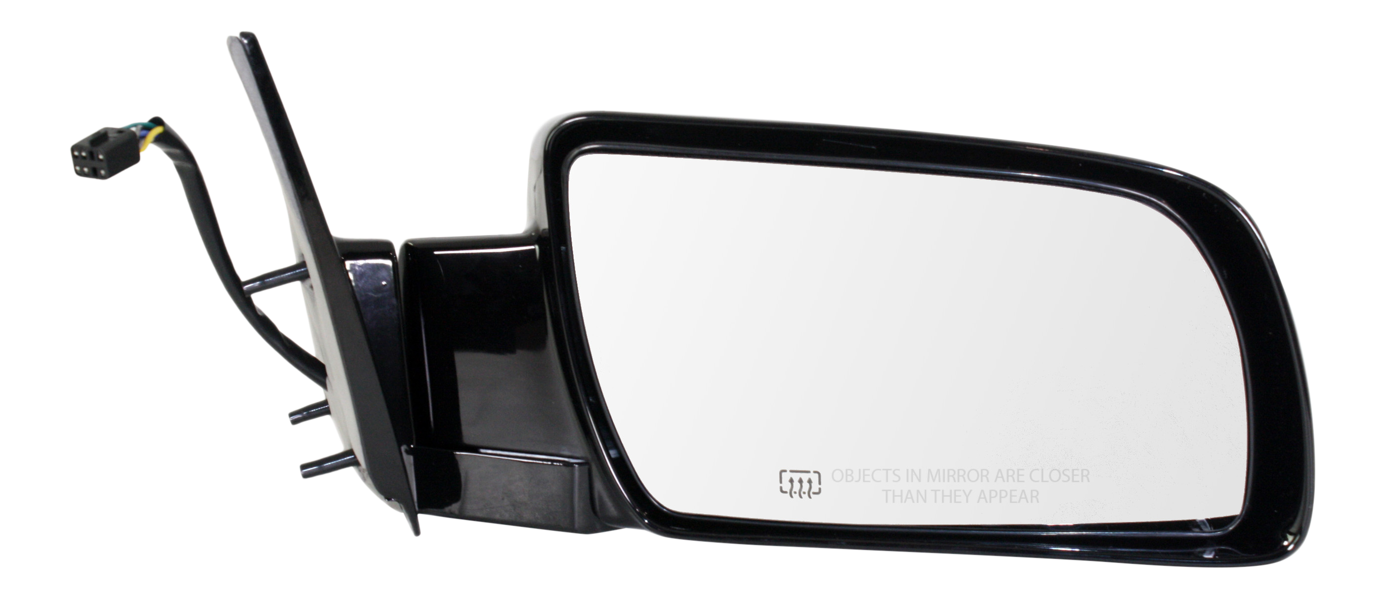 AM C K FULL SIZE P U 88-02 MIRROR RH Non Towing Power Manual Folding Heated Paintable Standard Type SKU CV94ER Partslink GM1321276 OEM 15764748 PFM