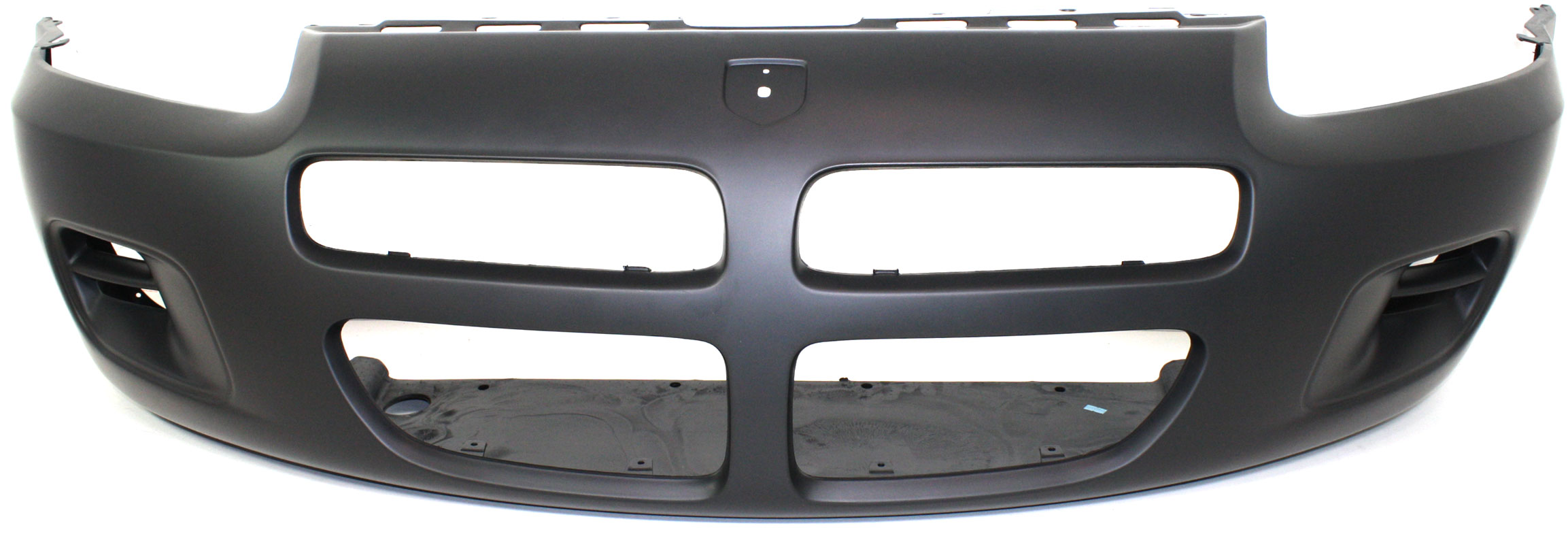 AM STRATUS 01-03 FRONT BUMPER COVER Primed w o Fog Light Holes Sedan CAPA SKU D010305PQ Partslink CH1000324C OEM 4805251AB