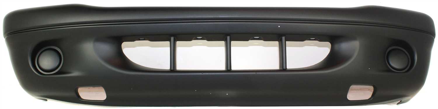 AM DAKOTA 01-04 DURANGO 01-01 FRONT BUMPER COVER Textured Top Primed Bottom w o Fog Light Holes SKU D010311 Partslink CH1000392 OEM 5073022AB
