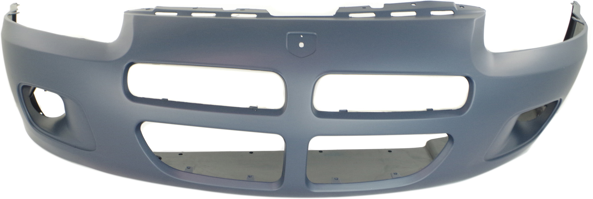 AM STRATUS 01-03 FRONT BUMPER COVER Primed w Fog Light Holes Sedan SKU D010314P Partslink CH1000323 OEM 4805250AC