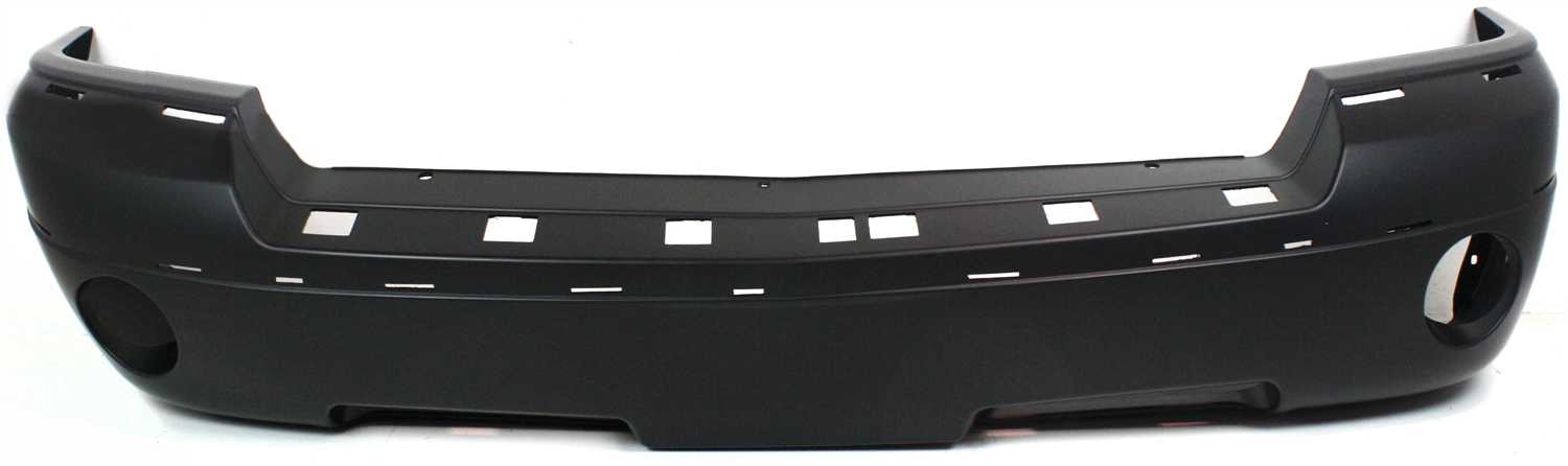 AM DAKOTA 05-07 FRONT BUMPER COVER Primed w Molding Holes w Light Holes SKU D010329P Partslink CH1000443 OEM 5JL34TZZAF