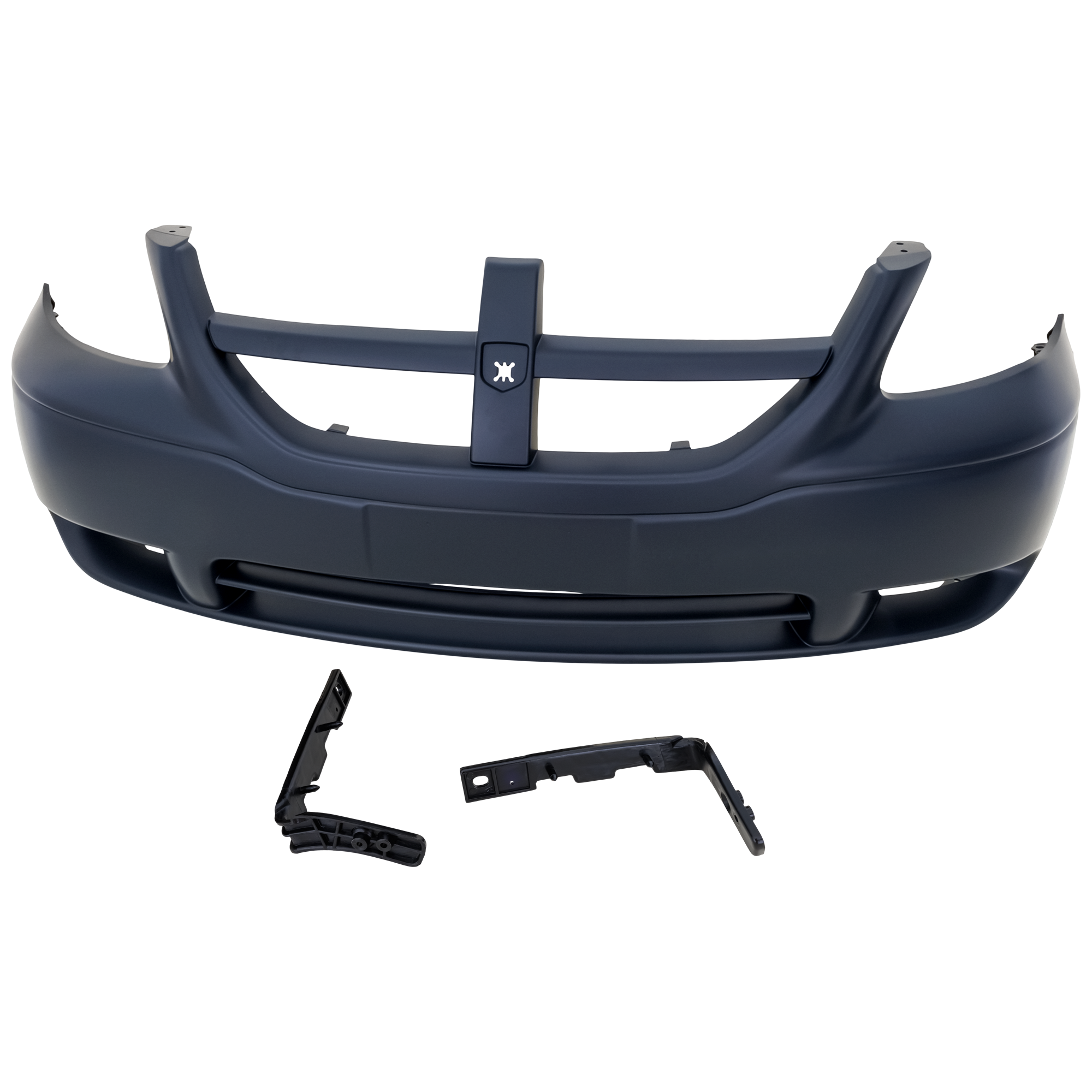 AM GRAND CARAVAN 05-07 FRONT BUMPER COVER Primed w o Fog Light Holes =CARAVAN SXT Model CAPA SKU D010340PQ Partslink CH1000431C OEM 5139117AA