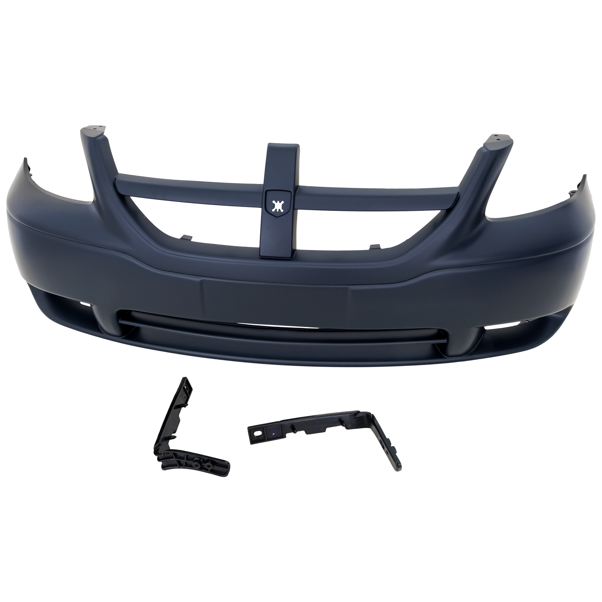 AM GRAND CARAVAN 05-07 FRONT BUMPER COVER Primed w o Fog Light Holes =CARAVAN SXT Model SKU D010340P Partslink CH1000431 OEM 5139117AA