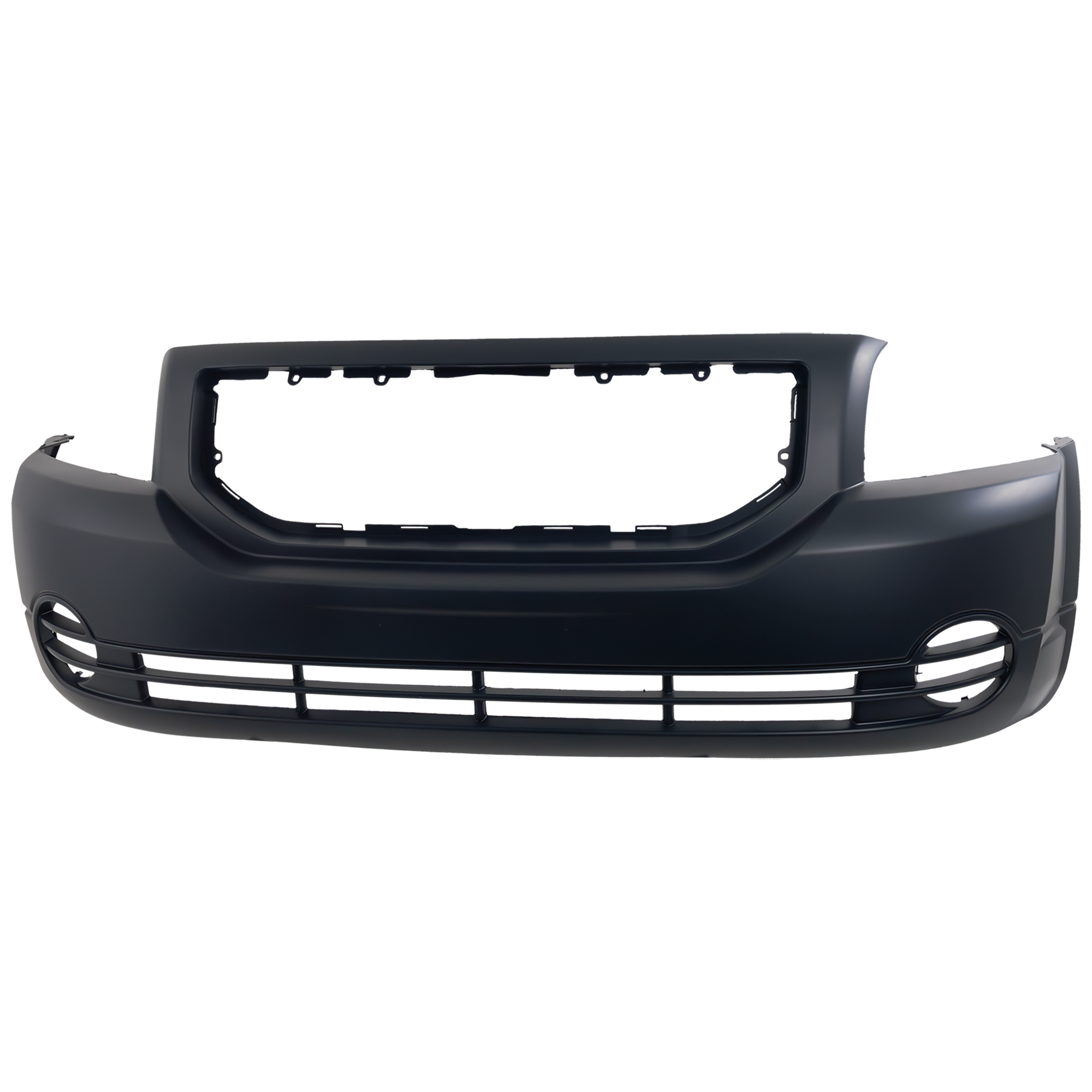 AM CALIBER 07-12 FRONT BUMPER COVER Primed w o Fog Light Holes SKU D010341P Partslink CH1000871 OEM 5183407AE