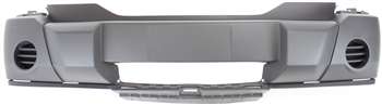 AM NITRO 07-09 FRONT BUMPER COVER Textured w o Fog Light Holes CAPA SKU D010348Q Partslink CH1000886C OEM 1FU08CD7AA