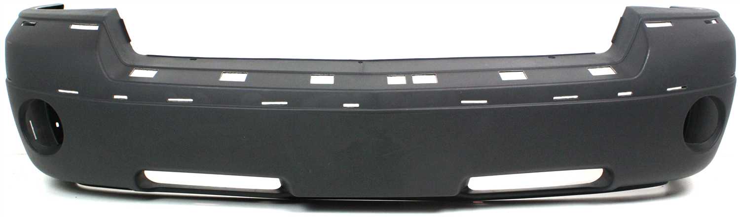 AM DAKOTA 05-07 FRONT BUMPER COVER Textured w Molding holes w Fog Light Holes SKU D010350 Partslink CH1000894 OEM 1GE95CD7AA