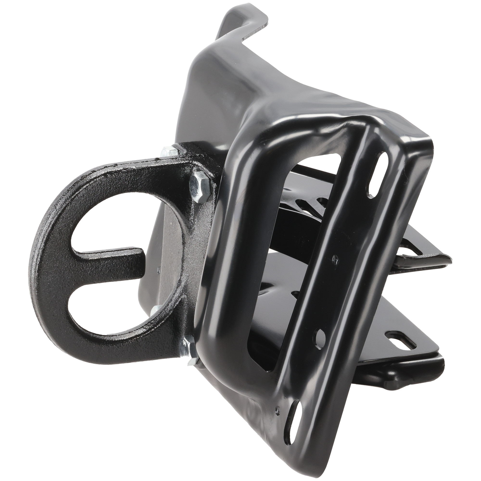 AM RAM 2500-3500-03-18 FRONT BUMPER BRACKET LH Steel w Tow Hook Holes SKU D013162 Partslink CH1066140 OEM 68196253AB