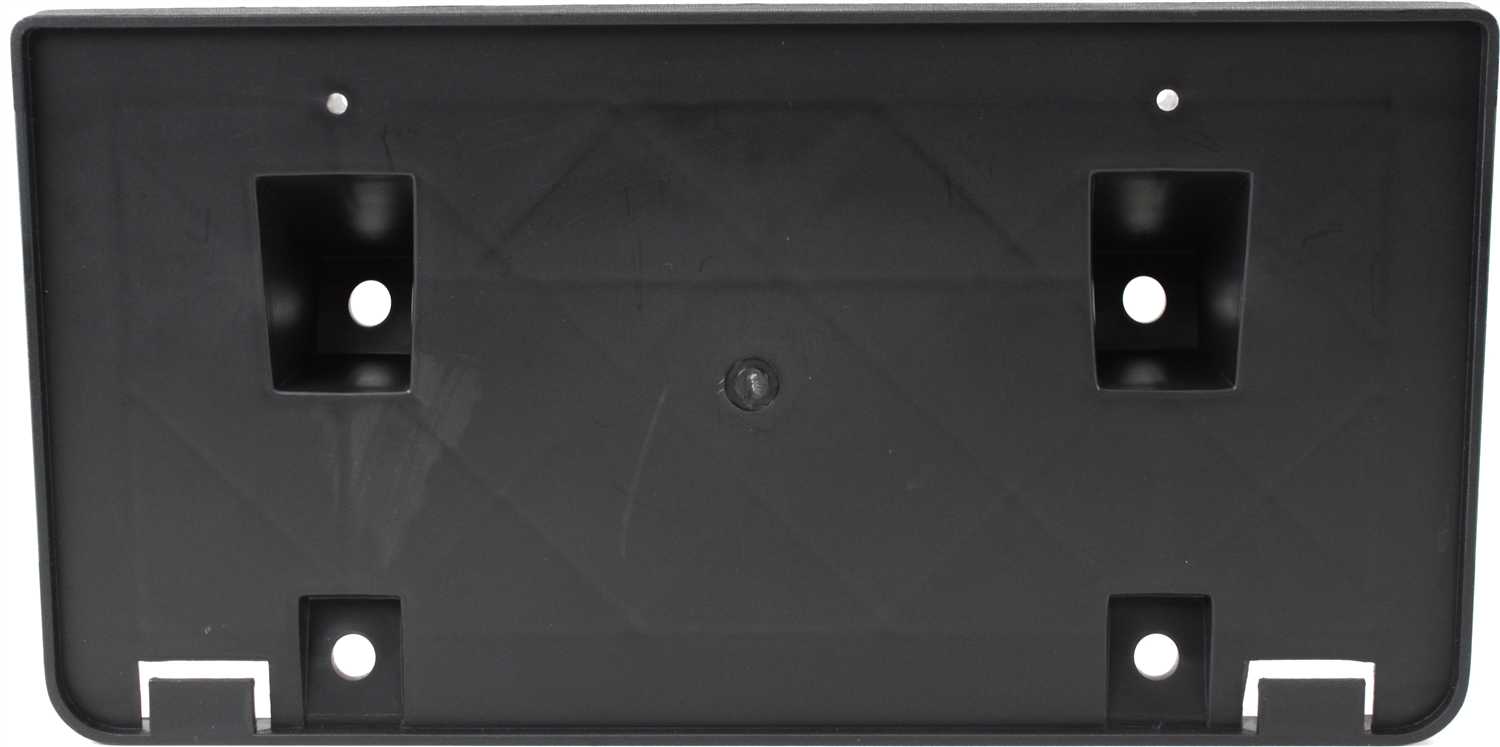 AM RAM 1500-94-01-2500-3500-94-02 FRONT LICENSE PLATE BRACKET w o Sport Pkg SKU D017305 Partslink CH1068108 OEM 55295455AE