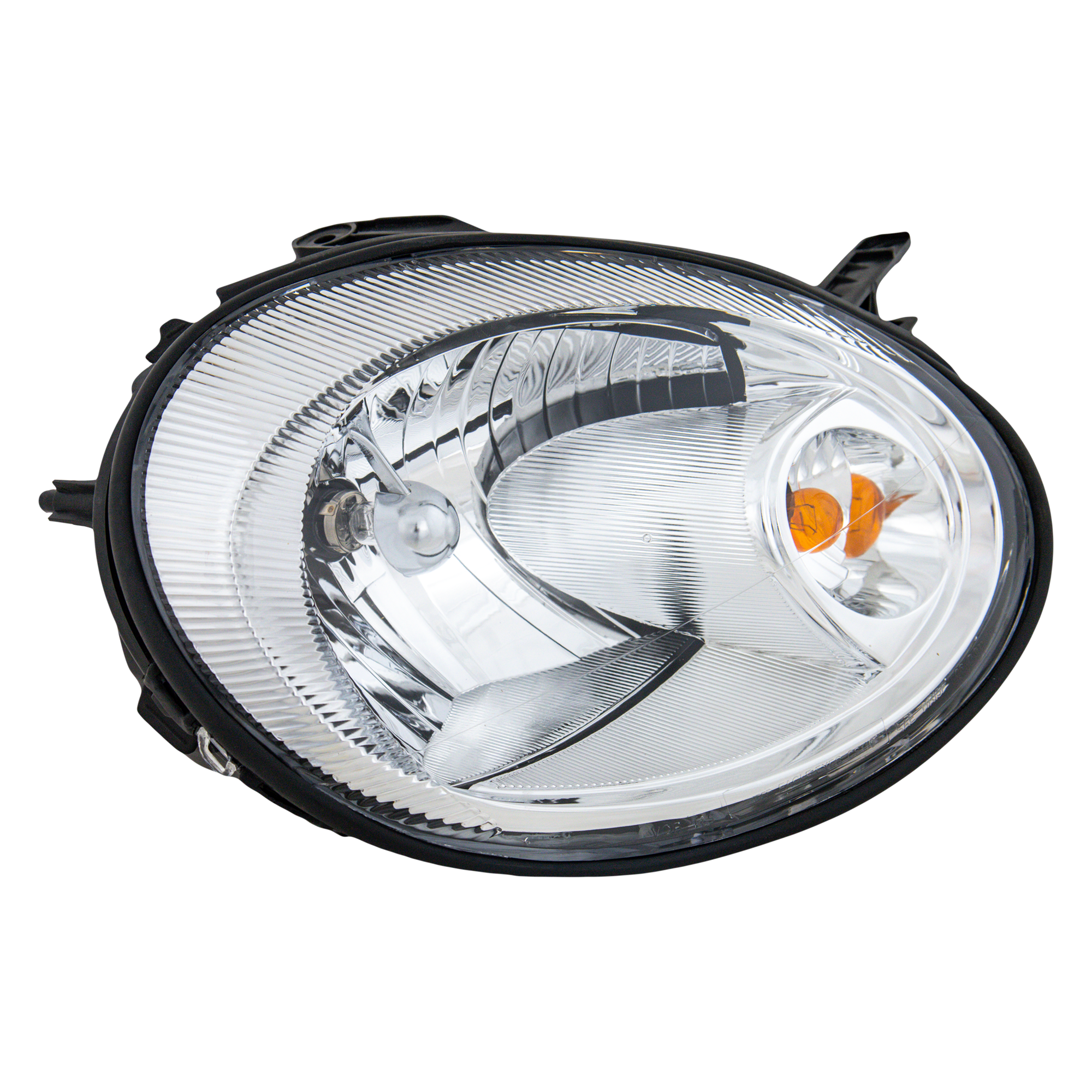 AM NEON 03-05 HEAD LAMP RH Assembly Halogen Chrome Interior New Body Style SKU D100141 Partslink CH2503151 OEM 5303550AI 5303550AM