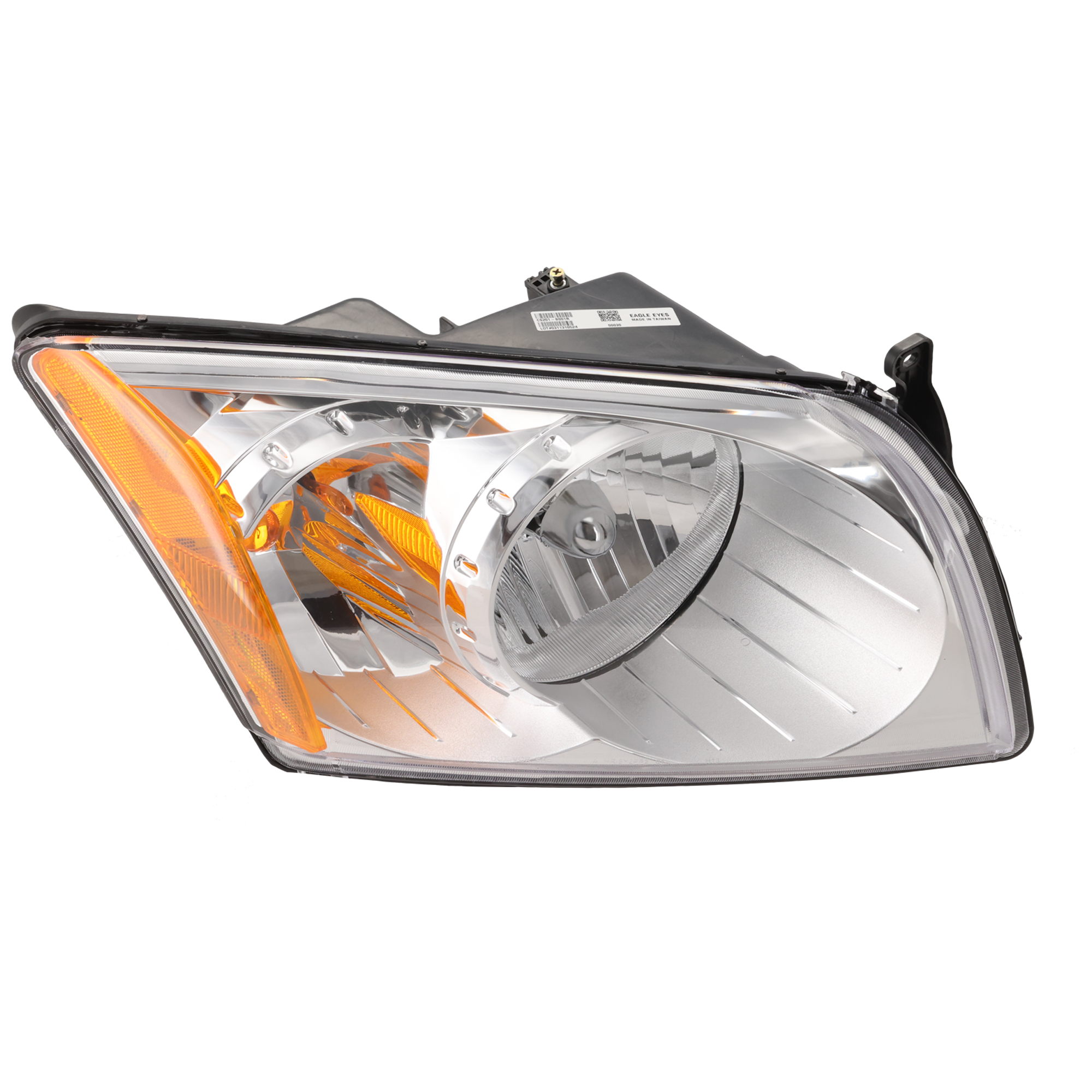 AM CALIBER 07-12 HEAD LAMP RH Assembly Halogen SKU D100147 Partslink CH2519118 OEM 5303738AK 5303738AJ
