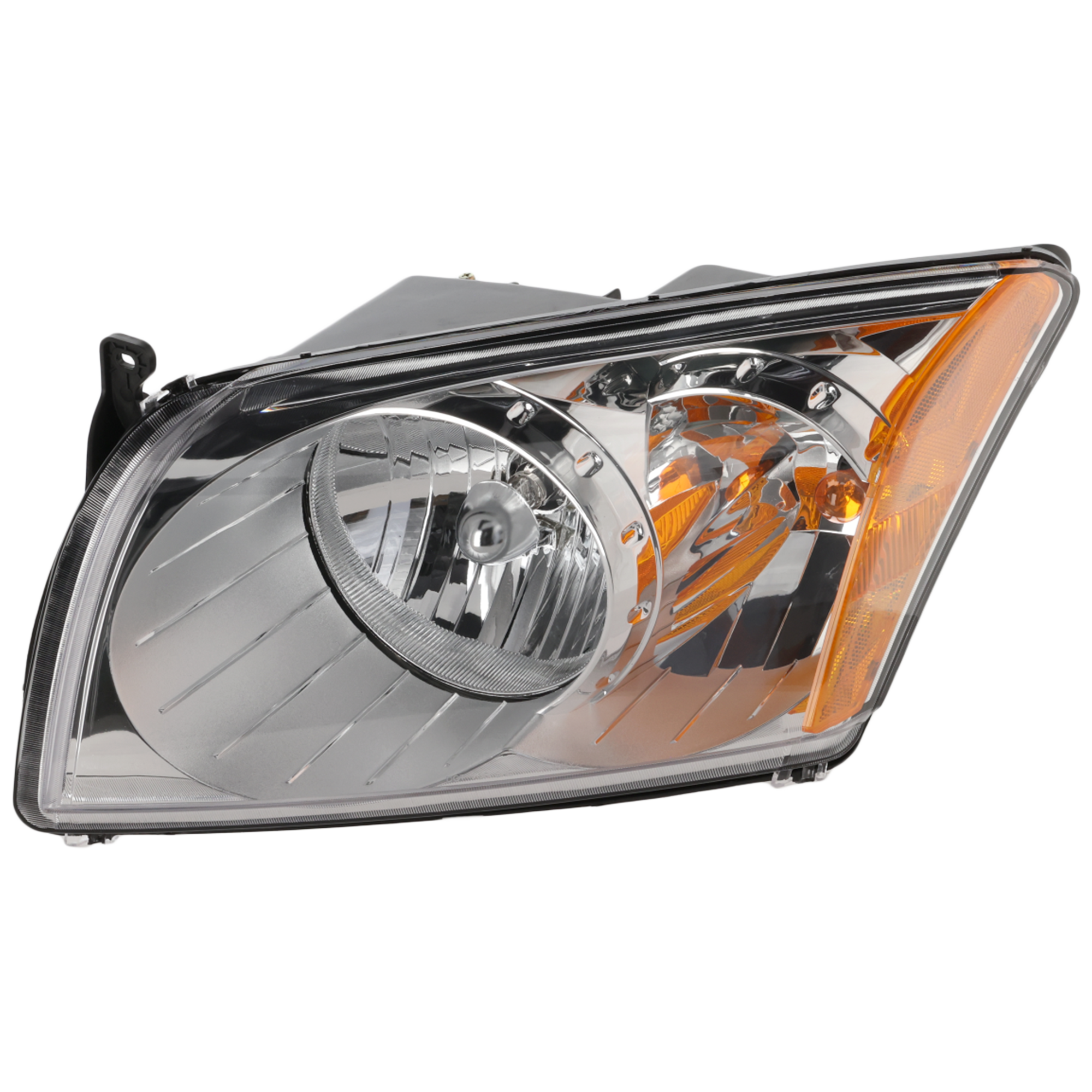 AM CALIBER 07-12 HEAD LAMP LH Assembly Halogen SKU D100148 Partslink CH2518118 OEM 5303739AK 5303739AJ