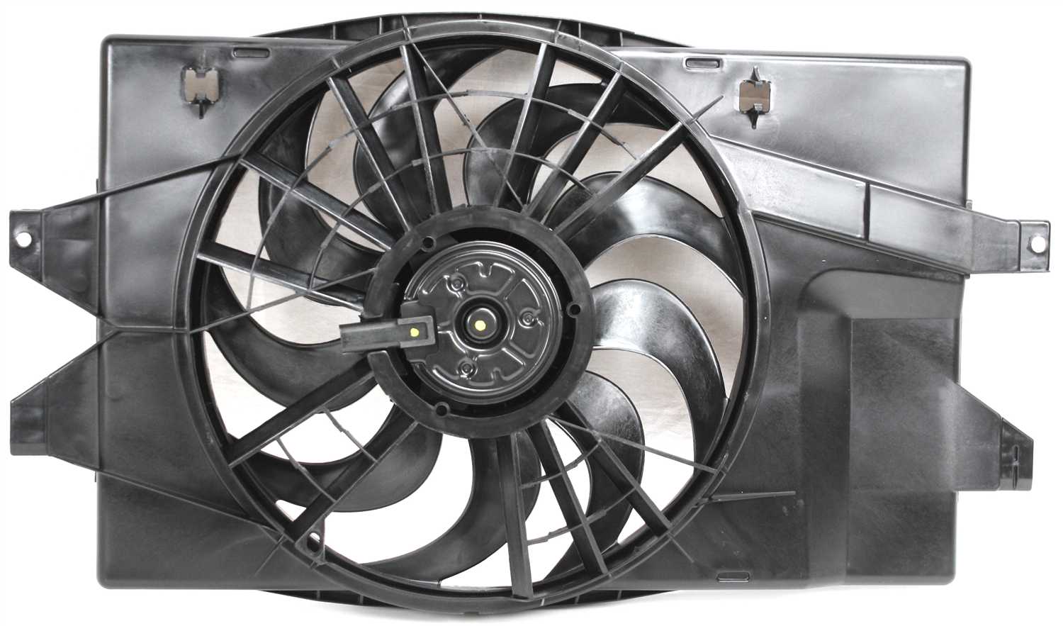 AM CARAVAN 93-95 RADIATOR FAN SHROUD ASSEMBLY SKU D160910 Partslink CH3115102 OEM 4644367