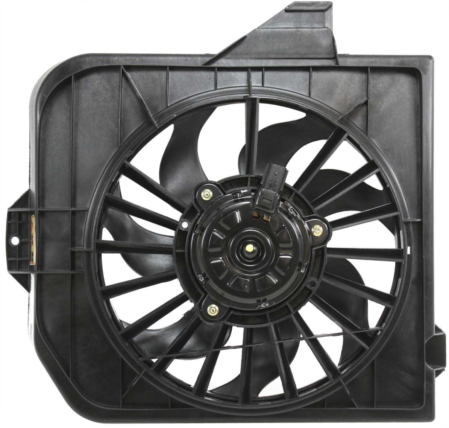 AM CARAVAN 01-05 A C FAN SHROUD ASSEMBLY Right To 1-31-05 SKU D160915 Partslink CH3113102 OEM 4809170AF