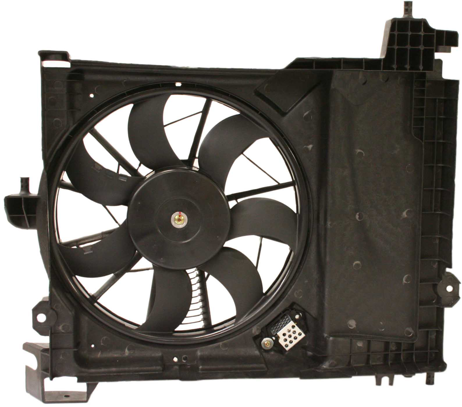 AM DURANGO 04-09 A C CONDENSER FAN ASSEMBLY Includes resistor SKU D190902 Partslink CH3113105 OEM 52029175AF