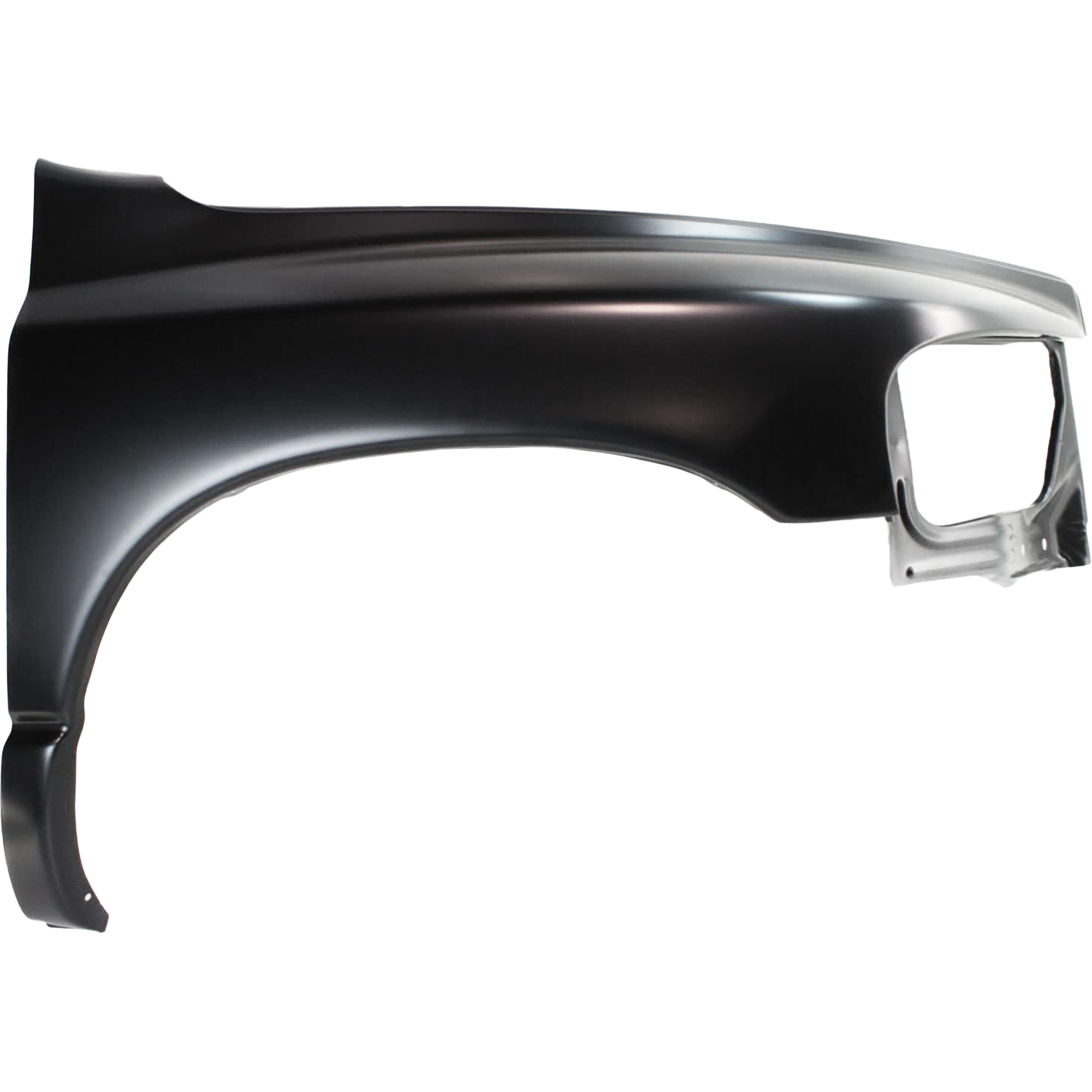 AM DODGE FULL SIZE P U 1500-02-05-2500-3500-03-05 FRONT FENDER RH Primed Steel CAPA SKU D220115Q Partslink CH1241232C OEM 55276208AD 55276970AA