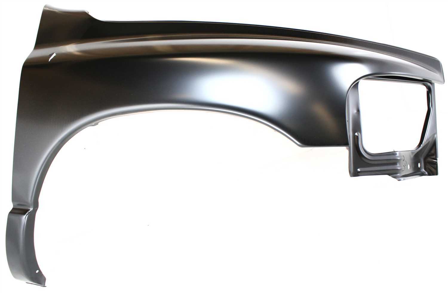 AM DODGE FULL SIZE P U 1500-02-05-2500-3500-03-05 FRONT FENDER RH Primed Steel SKU D220115 Partslink CH1241232 OEM 55276208AD 55276970AA