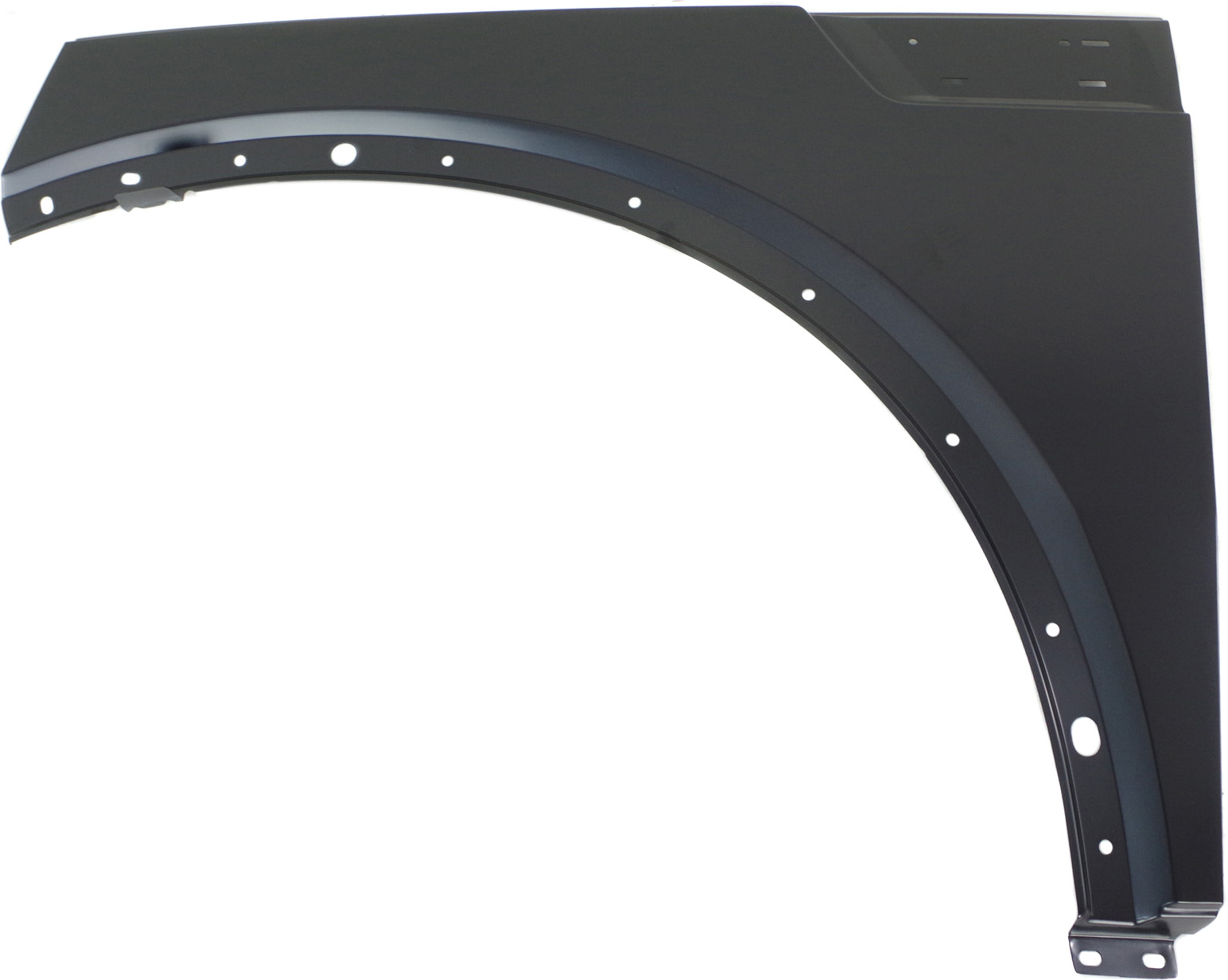 AM NITRO 07-11 FRONT FENDER LH Primed Steel SKU D220138 Partslink CH1240256 OEM 55360845AD