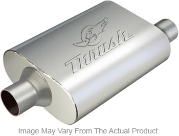 AM Hush Thrush Muffler Side Inlet Center Outlet SKU D2217633