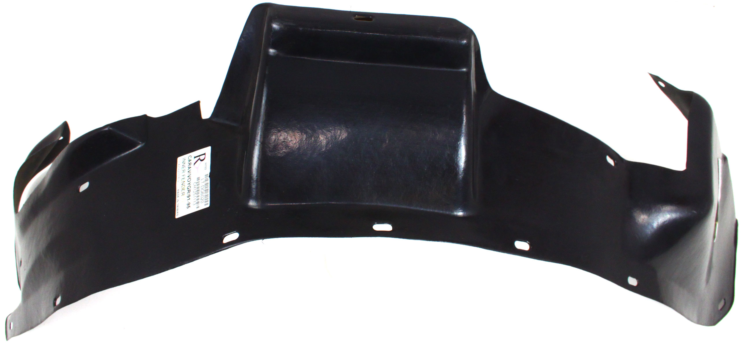AM CARAVAN TOWN AND COUNTRY 84-95 FRONT FENDER LINER RH SKU D222123 Partslink CH1251113 OEM 4673344