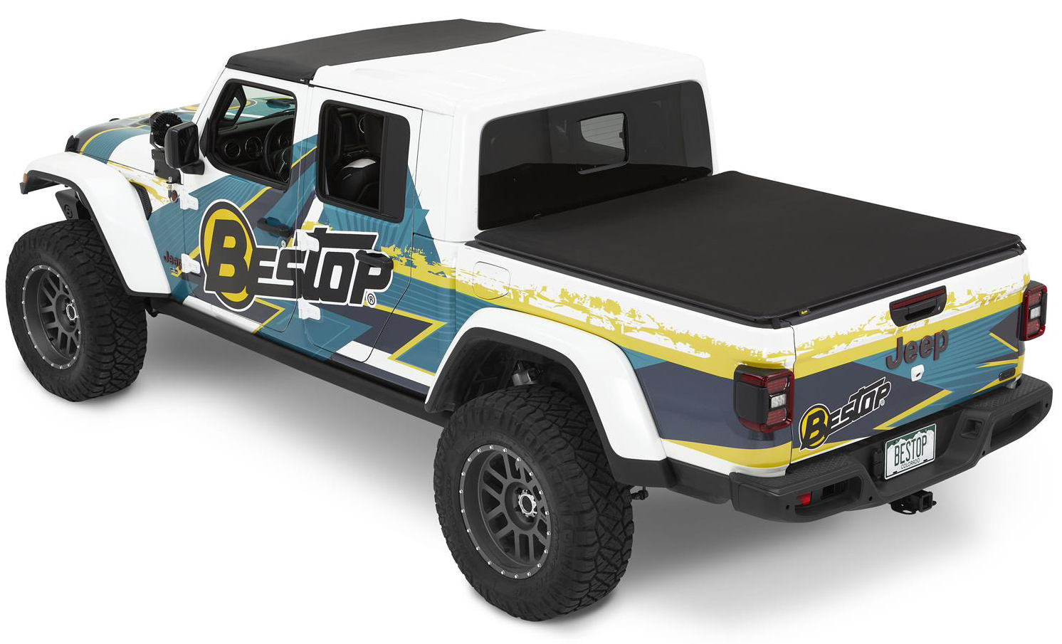 AM Supertop for Truck 2 Tonneau 20-21 Gladiator For 5 ft. bed Supertop for Truck 2 Required Black Diamond SKU D3477426-35
