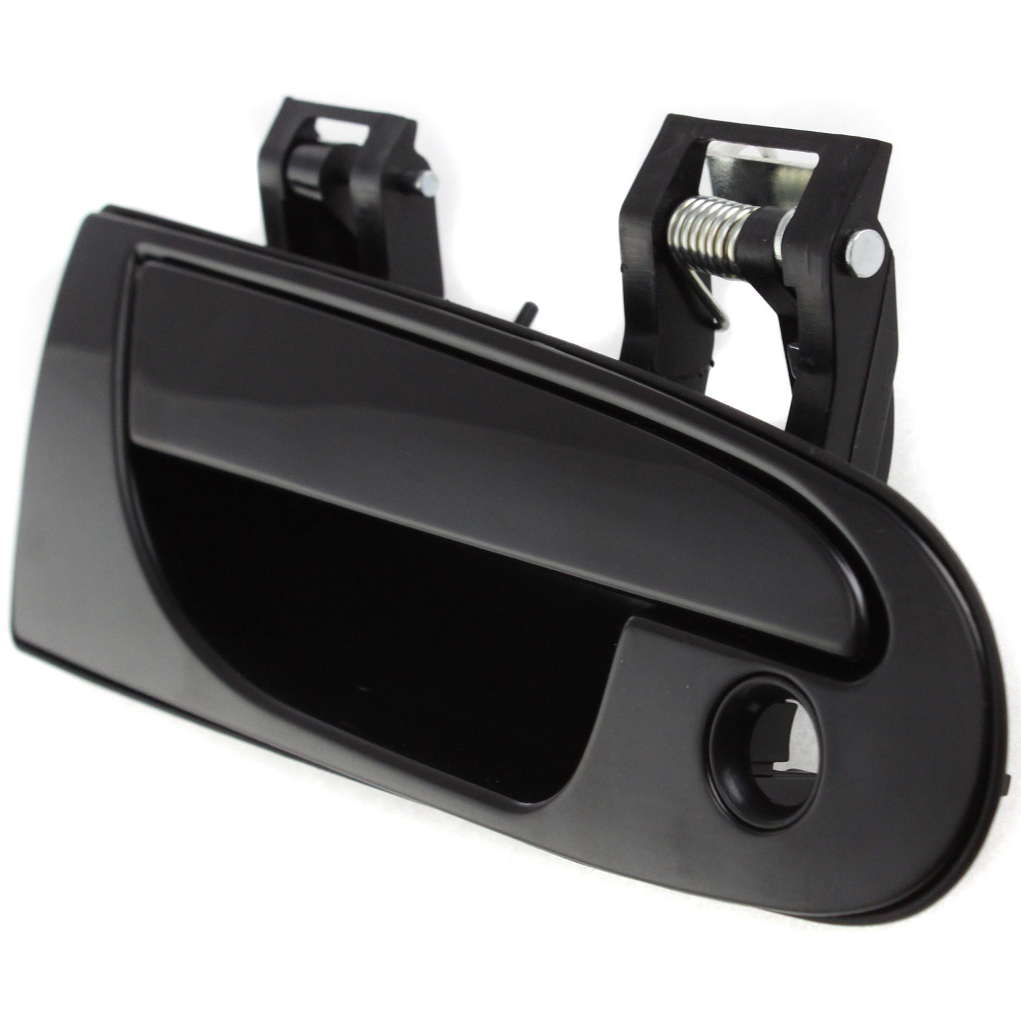AM ECLIPSE 95-99 FRONT EXTERIOR DOOR HANDLE RH Smooth Black w Keyhole SKU D462149 Partslink MI1311110 OEM MR712053 MB913152