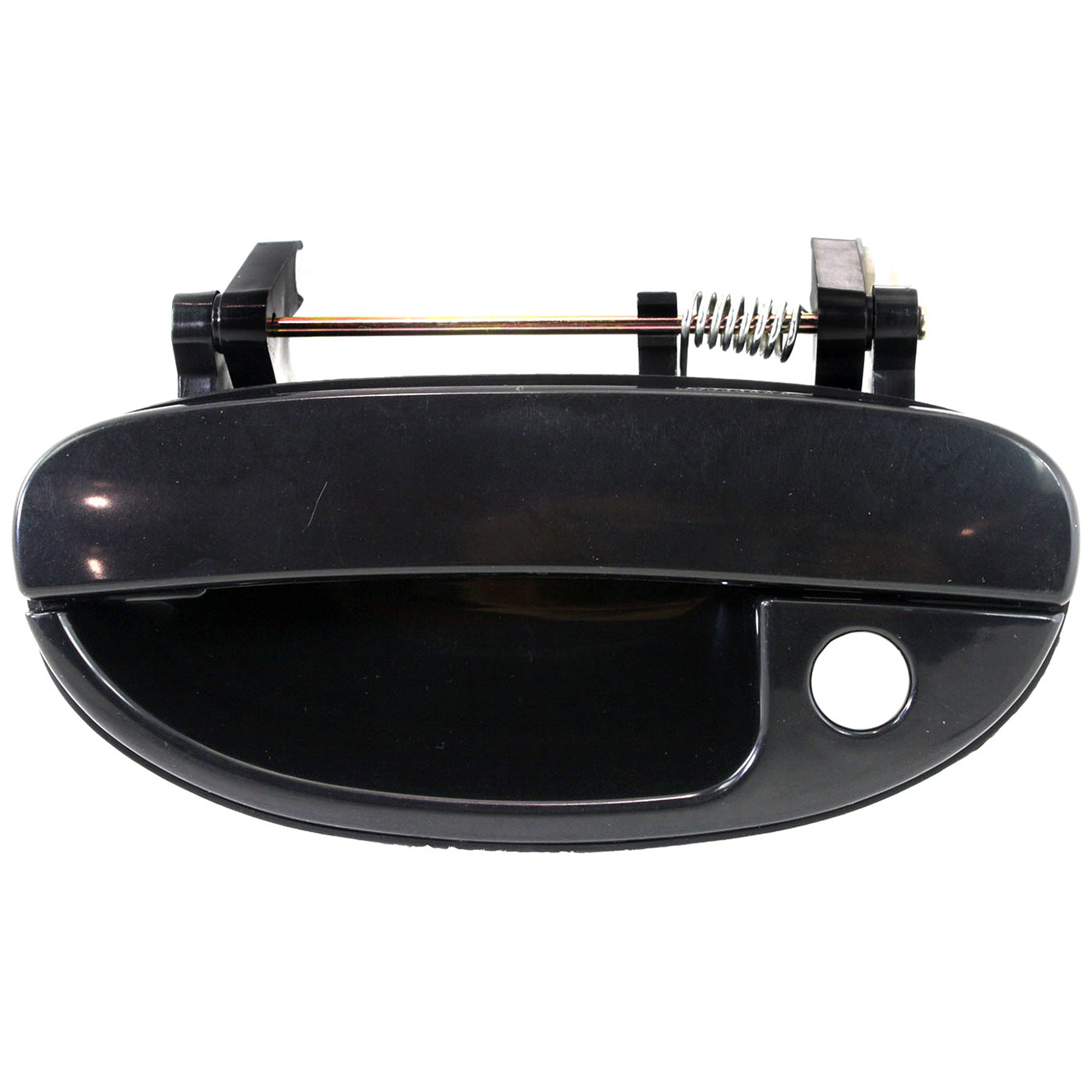 AM NUBIRA 99-02 EXTERIOR FRONT DOOR HANDLE LH Assembly Black SKU D462152 Partslink DA1310102 OEM 96308042