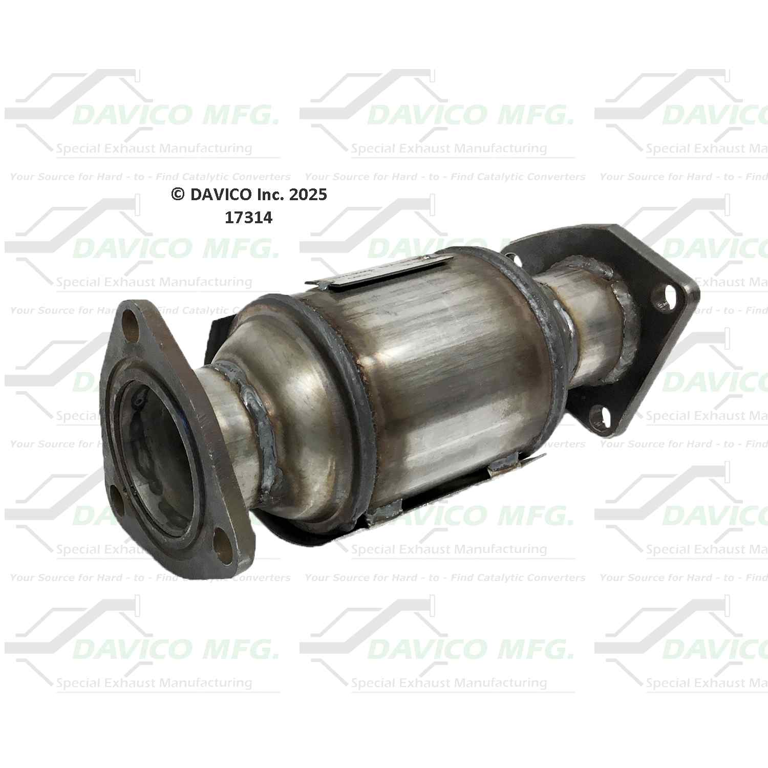 AM Catalytic Converter SKU DAV17314