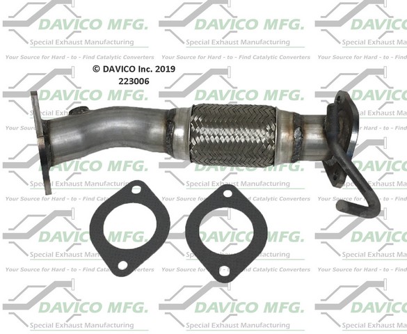 AM Pre Bent Exhaust Pipe SKU DAV223006