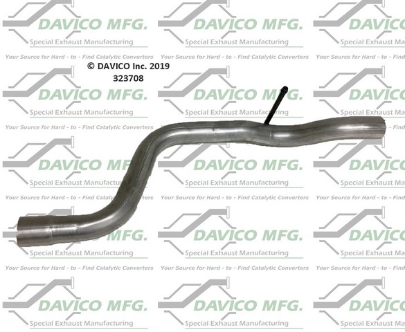 AM Pre Bent Exhaust Pipe SKU DAV323708