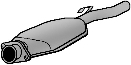 AM Catalytic Converter SKU DAVDR005