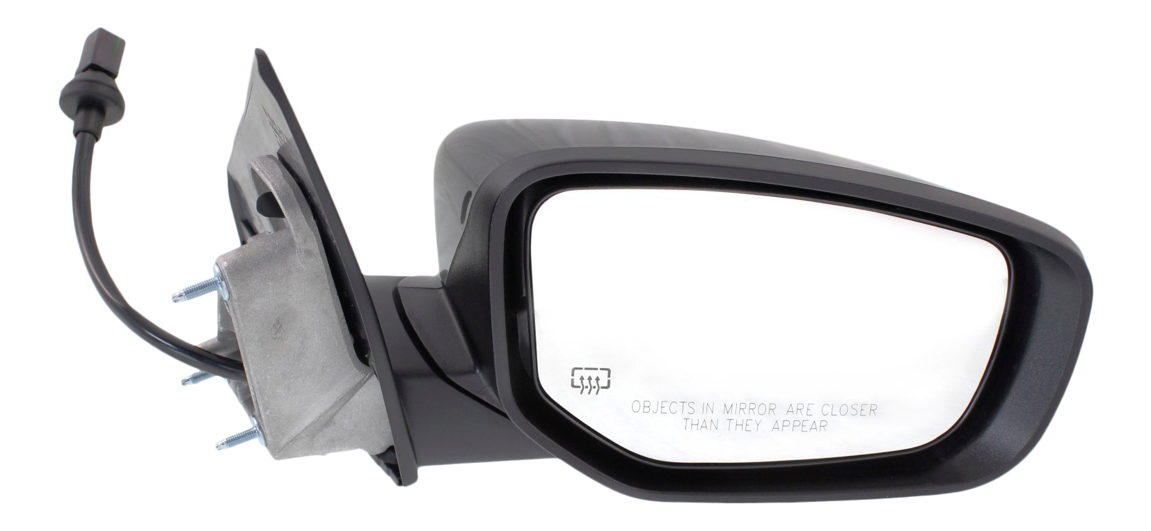 AM DART 14-15 MIRROR RH Power Manual Folding Heated Paintable No Puddle and Signal Lights SKU DG01ER Partslink CH1321410 OEM 5SP101X8AA