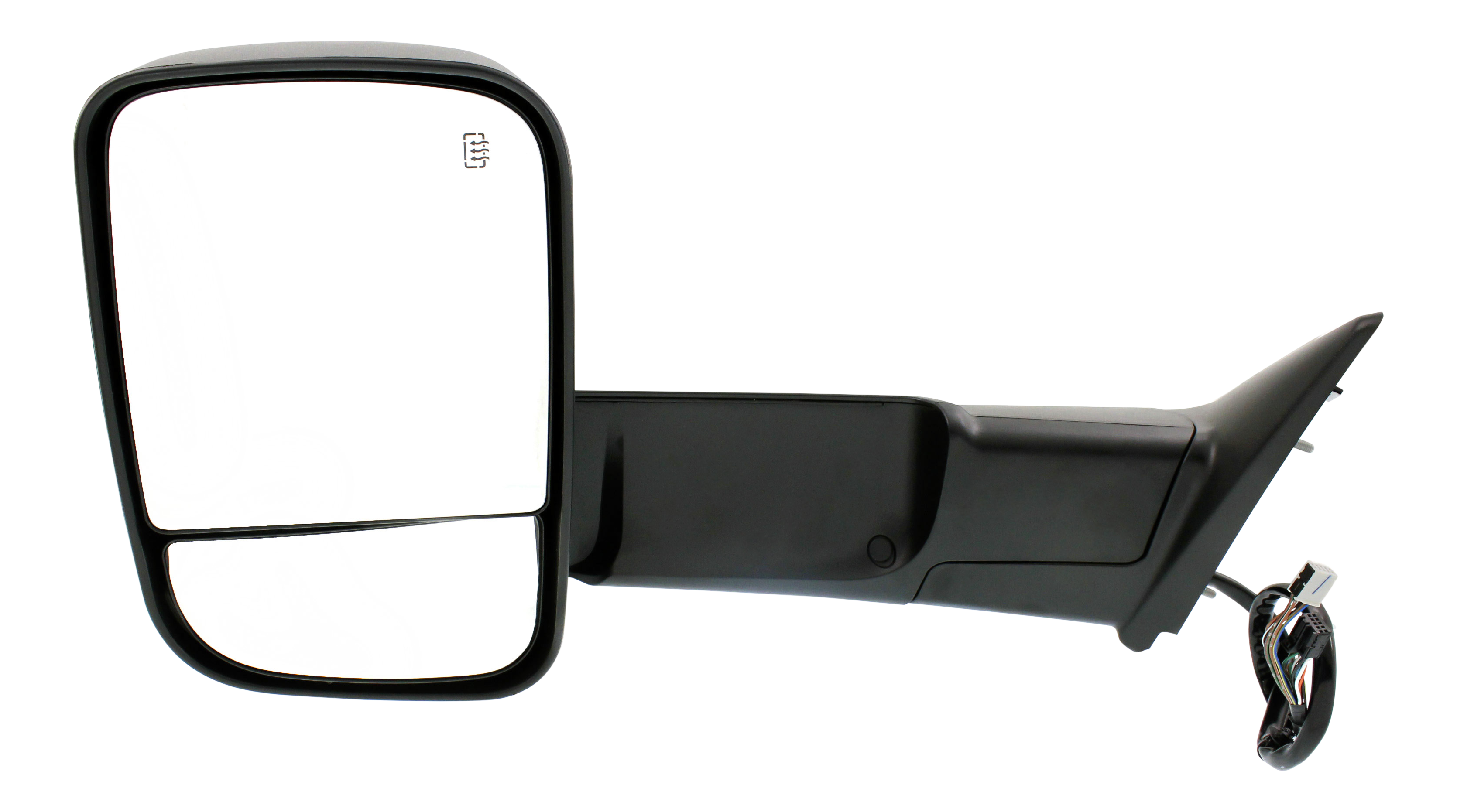 AM RAM 2500-3500 P U 15-18 TOWING MIRROR LH Power Power Folding Heated Textured w Memory Puddle Light and Signal Light 2500 w Towing Package SKU DG03EL S Partslink CH1320402 OEM 68412885AC