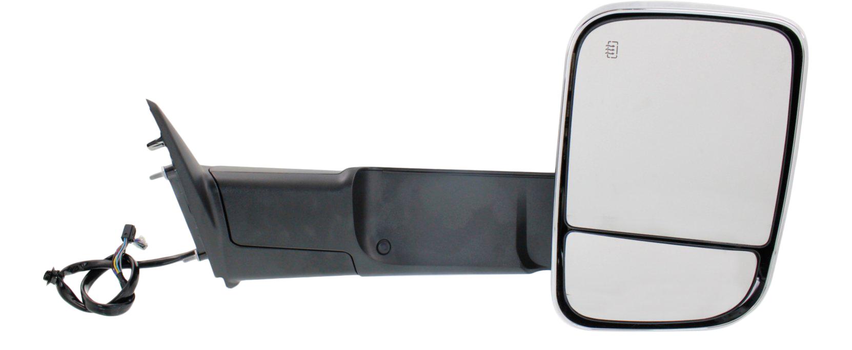 AM RAM 2500-3500 P U 15-18 TOWING MIRROR RH Power Power Folding Heated Chrome w Memory Puddle Light and Signal Light 2500 w Towing Package SKU DG04CR S Partslink CH1321398 OEM 68416902AC