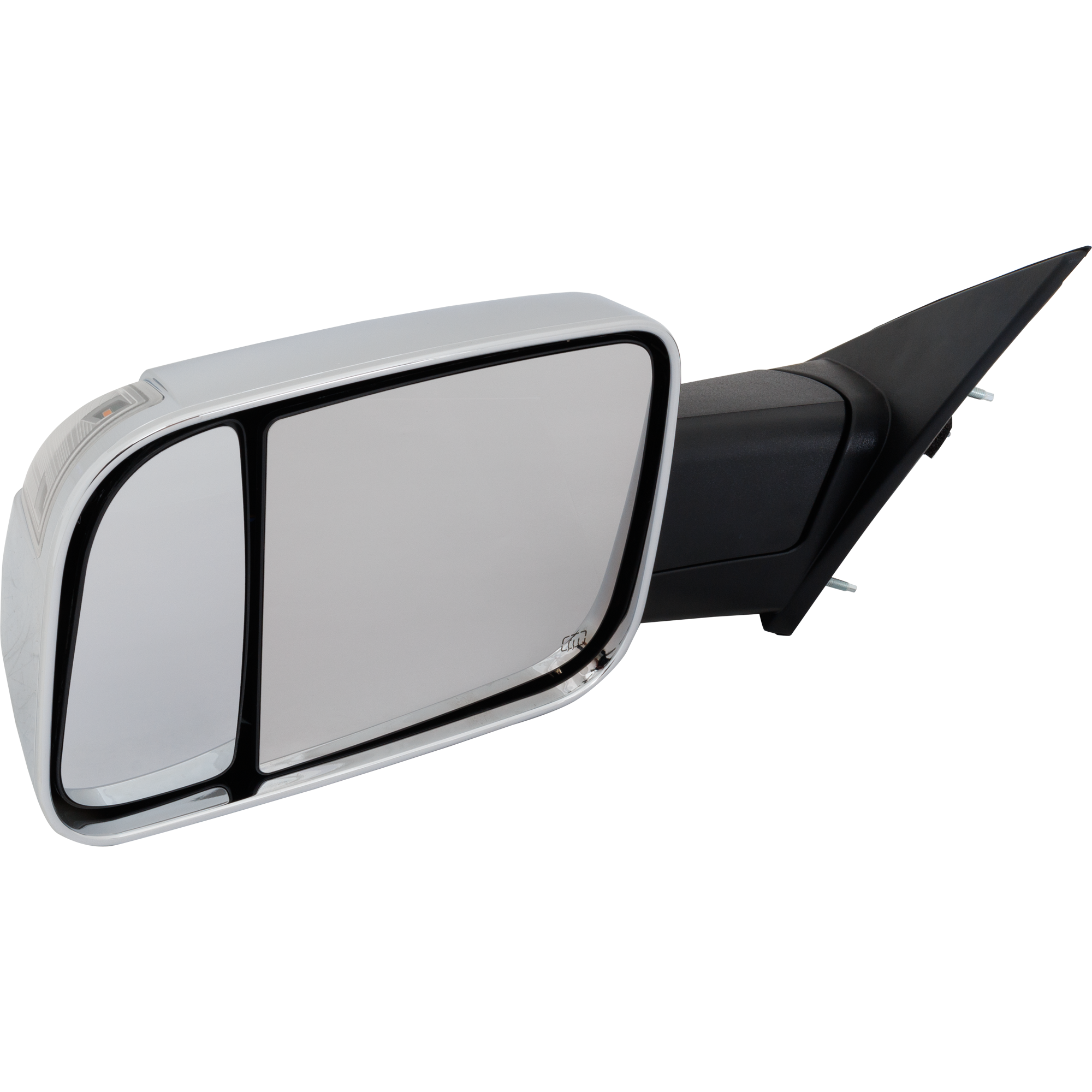 AM RAM 1500 P U 19-21 TOWING MIRROR LH Power Manual Folding Heated Chrome w Memory Puddle Light Signal Light BSG w o Surround View Camera SKU DG1005EL S Partslink CH1320460 OEM 68276477AE