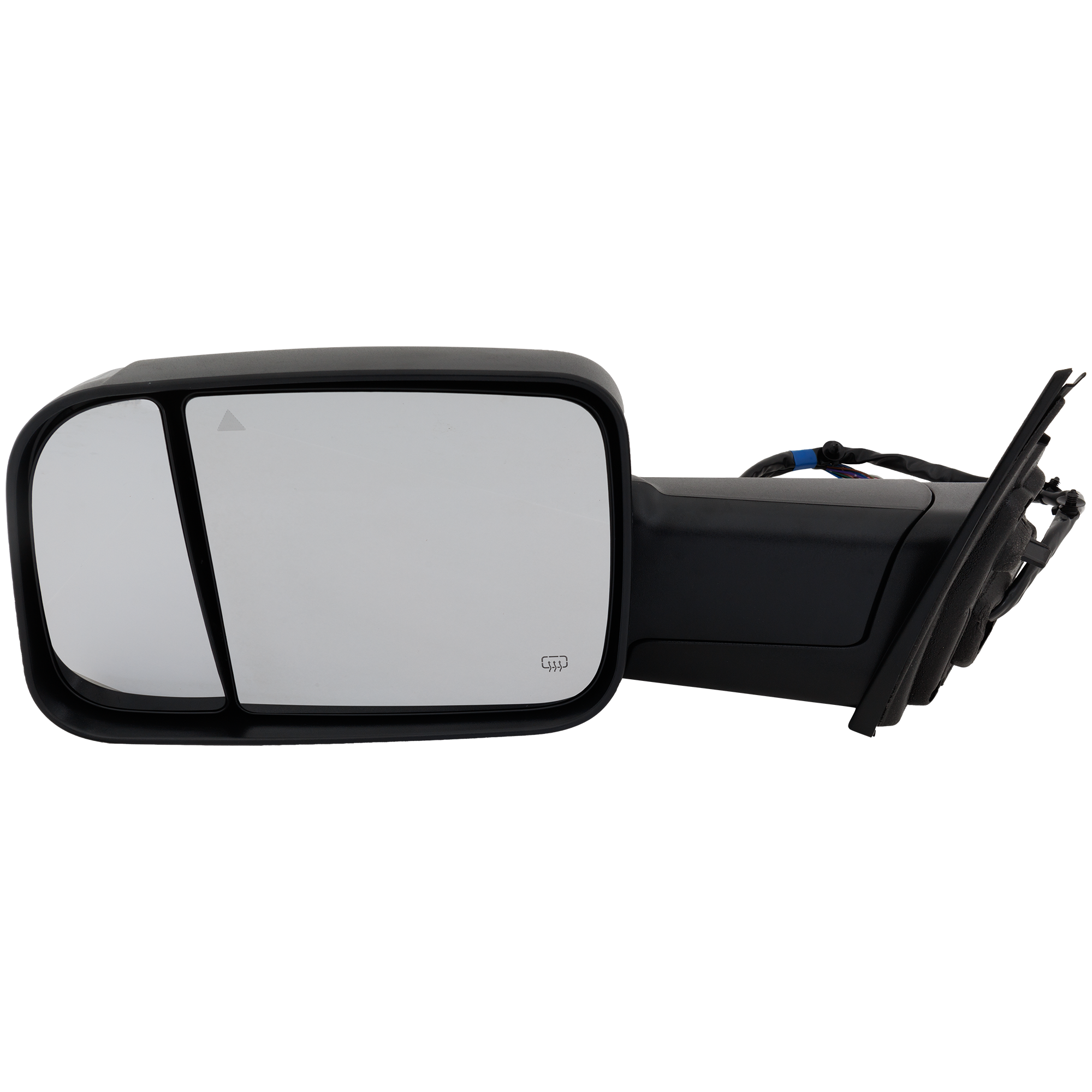 AM RAM 1500 P U 20-22 RAM 1500 TRX 21-24 TOWING MIRROR LH Power Manual Folding Heated Textured w BSD Memory Puddle Light Signal Light and Temp Sensor w o Surround View Camera SKU DG1008EL S Partslink CH1320529 OEM 68477575AA