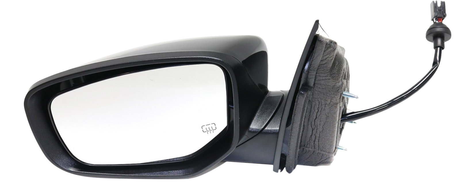 AM DART 16-16 MIRROR LH Power Manual Folding Heated Paintable No Signal Light SKU DG112EL Partslink CH1320407 OEM 6AC791X8AA