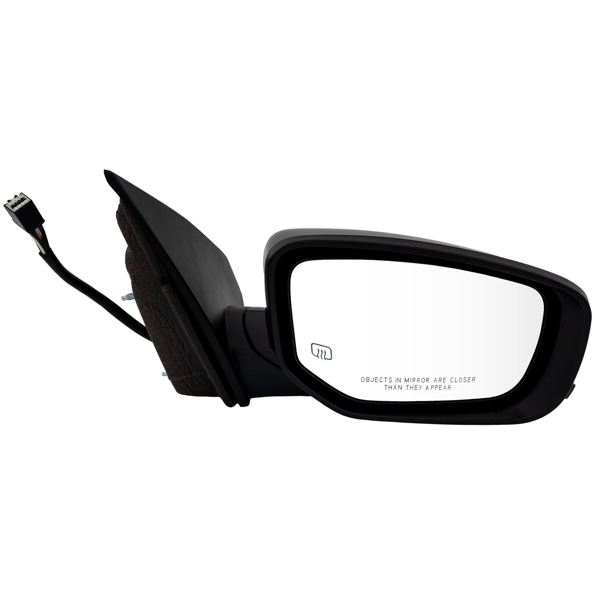 AM DART 16-16 MIRROR RH Power Manual Folding Heated Paintable w Signal Light SKU DG112ER S Partslink CH1321408 OEM 6AC741X8AA PFM