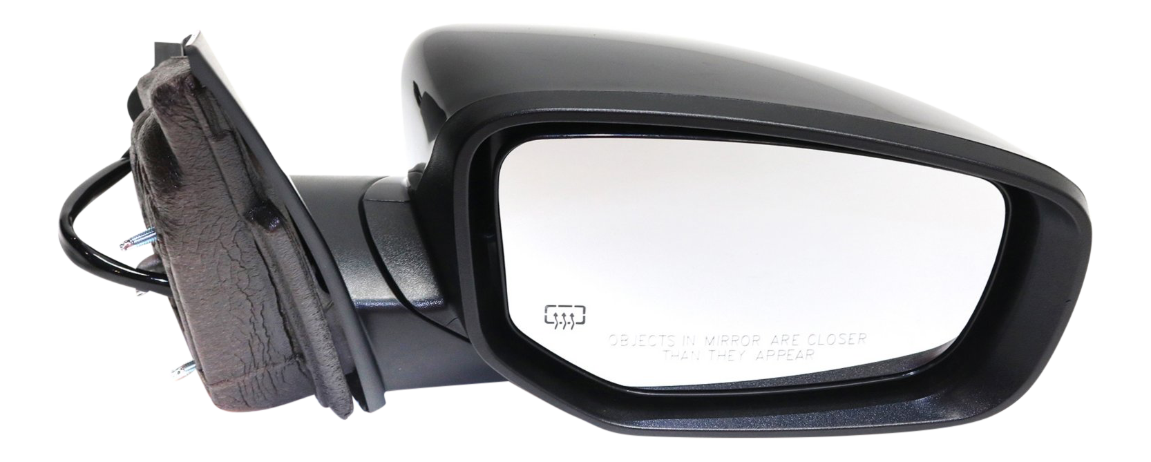 AM DART 16-16 MIRROR RH Power Manual Folding Heated Paintable No Signal Light SKU DG112ER Partslink CH1321407 OEM 6AC781X8AA