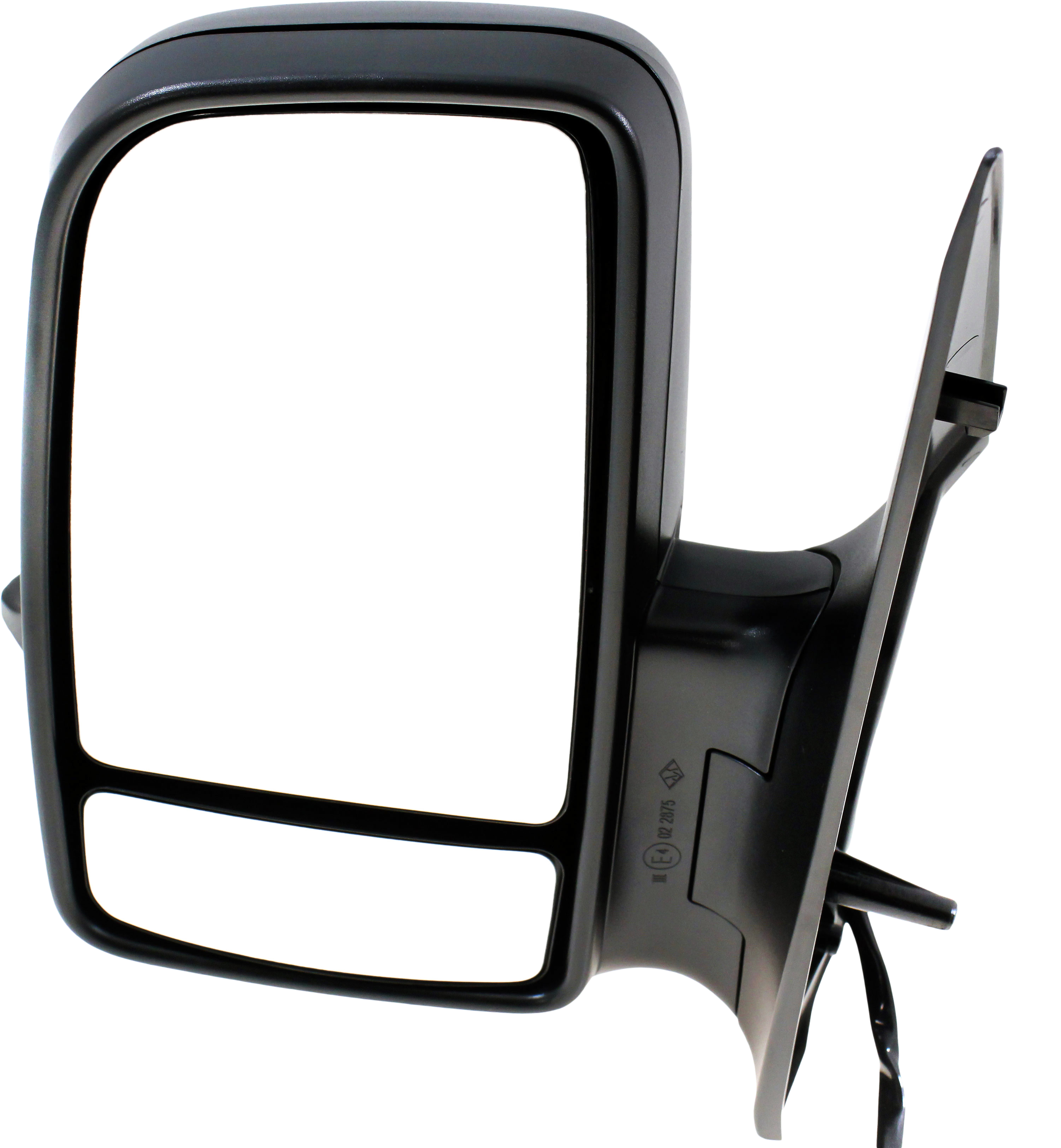 AM SPRINTER 07-18 MIRROR LH Non Towing Power Manual Folding Heated Textured w Signal Light SKU DG113EL S Partslink MB1320114 OEM 9068104516 PFM