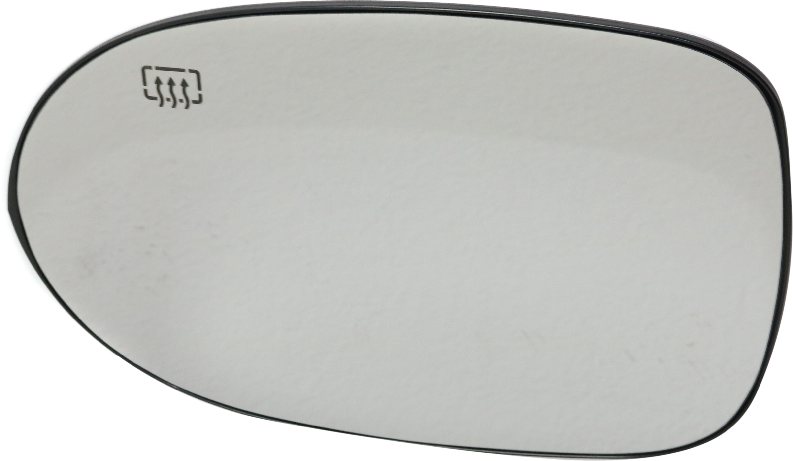 AM CALIBER 07-12 COMPASS MK 07-17 MIRROR GLASS LH Heated w Backing Plate SKU DG117GL Partslink CH1324156 OEM 68000023AA