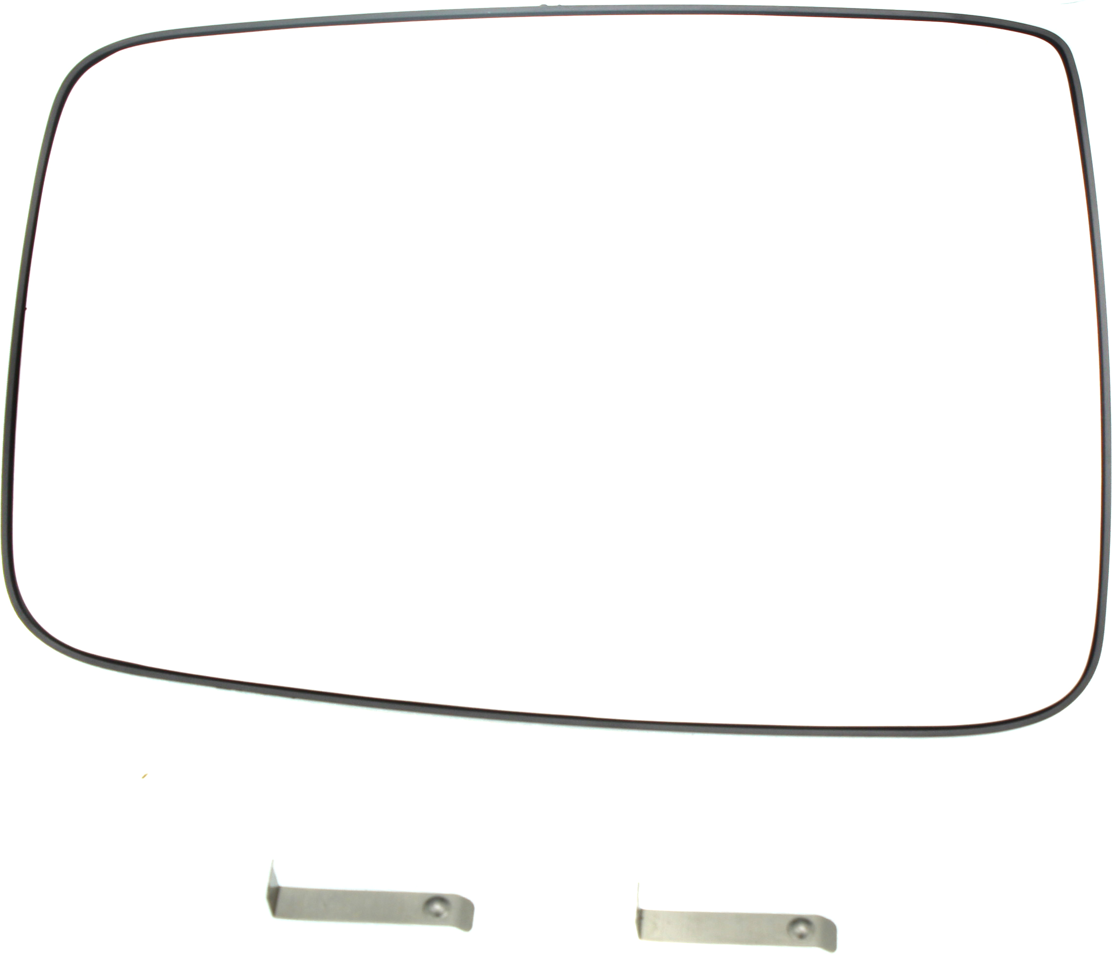 AM RAM 1500-2500-10-18 MIRROR GLASS LH Non Heated Non Towing w Backing Plate RAM 1500 w o Towing Pkg Includes 19-23-1500 Classic SKU DG120GL OEM 68079363AA PFM 68050299AA PFM