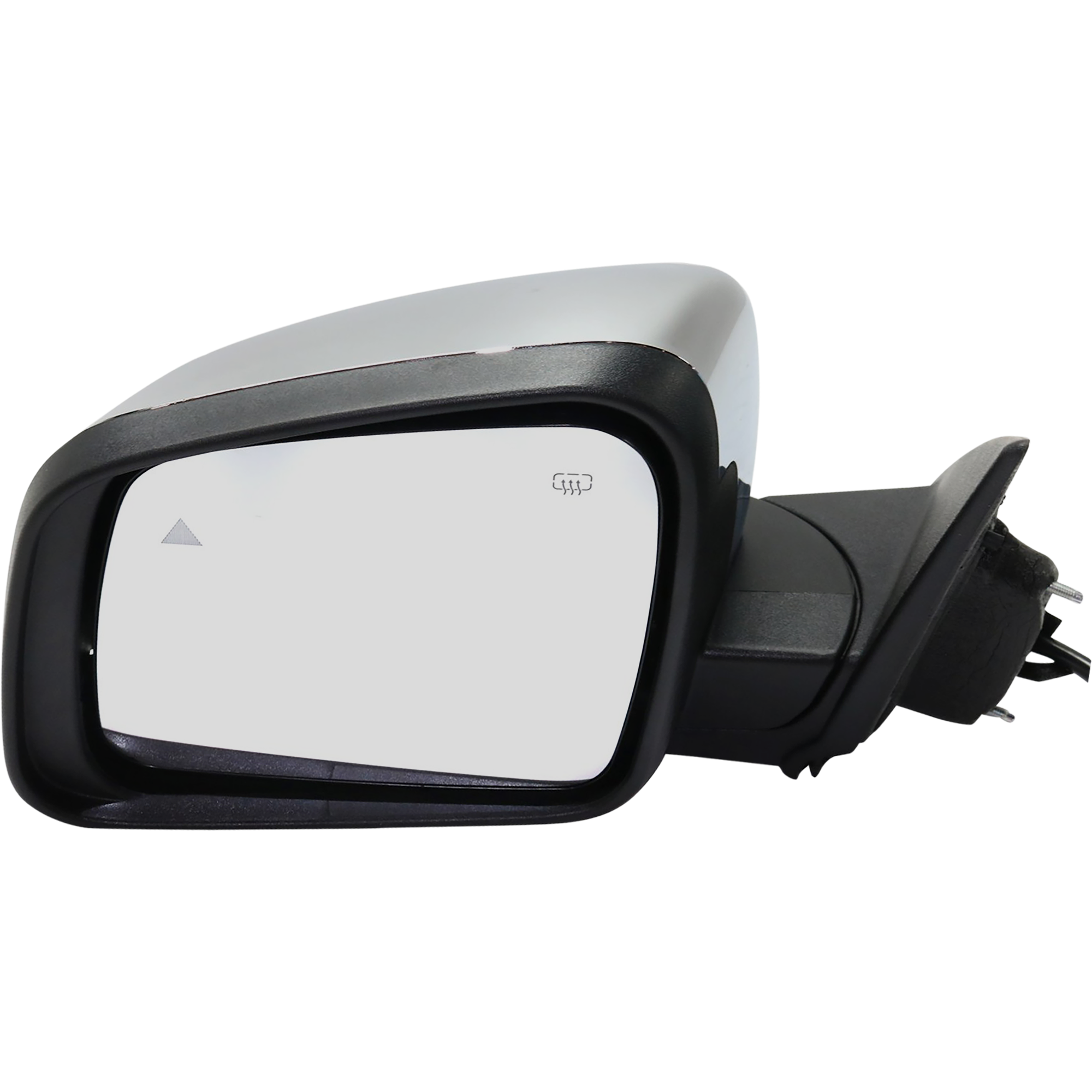 AM DURANGO 11-22 MIRROR LH Power Manual Folding Heated Chrome w BSD Memory and Signal Light No Auto dimming SKU DG123CL S Partslink CH1320420 OEM 68237575AF 68237575AC PFM