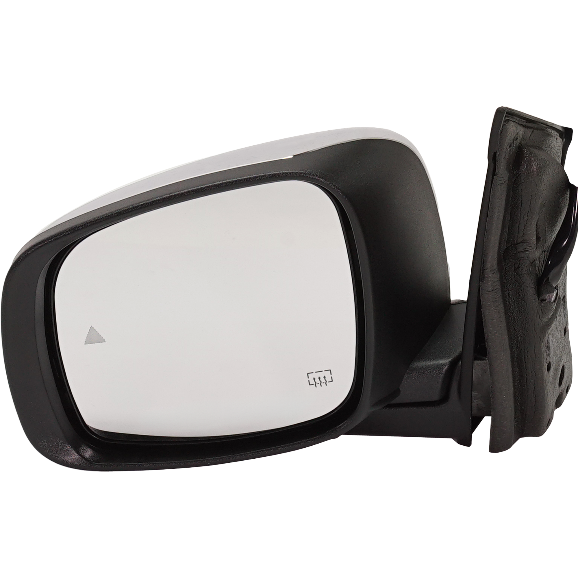 AM GRAND CARAVAN TOWN COUNTRY 13-16 MIRROR LH Power Power Folding Heated Chrome w BSD Memory and Signal Light SKU DG144CL S Partslink CH1320481 OEM 68164727AI